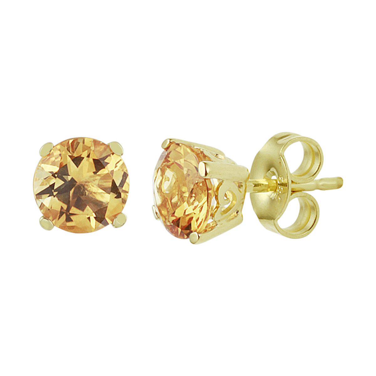 Stijlvolle geelgouden oorknoppen uitgevoerd met een stevige poussette sluiting. De combinatie van geelgoud en citrien maken dit sieraad tot een ware eyecatcher. Tip: Leuk om kado te geven! Zie je ze al stralen?