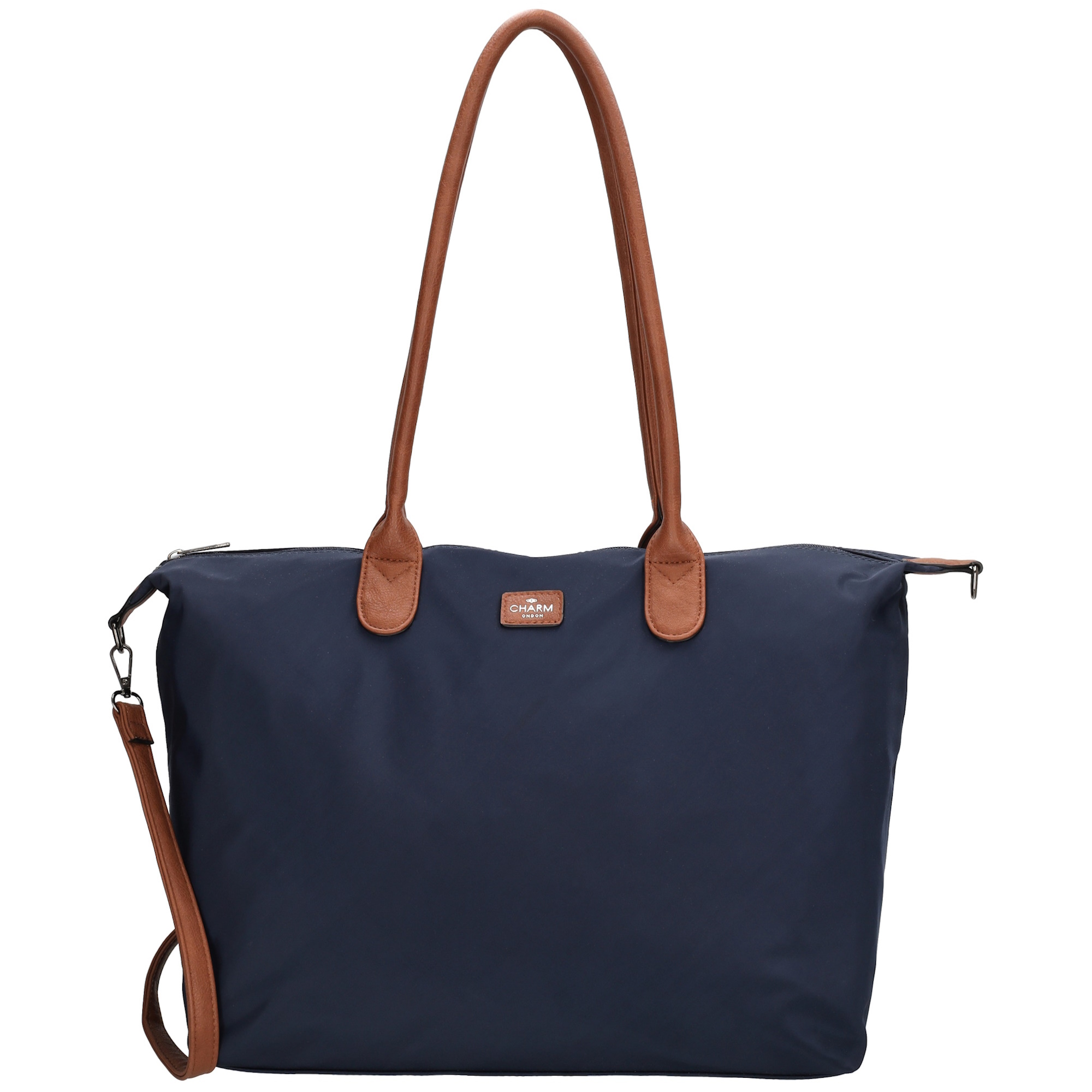 Op zoek naar de perfecte laptoptas die zowel stijlvol als functioneel is? Ontdek de laptoptas voor 15,6 inch van Charm London Buckingham. Deze tas is ideaal voor naar je stage, werk of op reis dankzij het ruime hoofdvak met apart laptopvak en een klein ritsvakje voor accessoires. De tas biedt veel opbergruimte en is ontworpen voor optimaal gebruiksgemak. Draag hem op verschillende manieren met de lange handvatten of de afneembare en verstelbare schouderband. Beschikbaar in diverse kleuren, is deze tas een combinatie van stijl en functionaliteit die zeker in de smaak zal vallen bij moderne dames. Voeg dit must-have item toe aan je collectie en bied je klanten een trendy laptoptas van topkwaliteit!

Eigenschappen van de tas:

Afneembare en afstelbare schouderband
Apart laptop vak voor 15,6 inch
Beschikbaar in meerdere kleuren