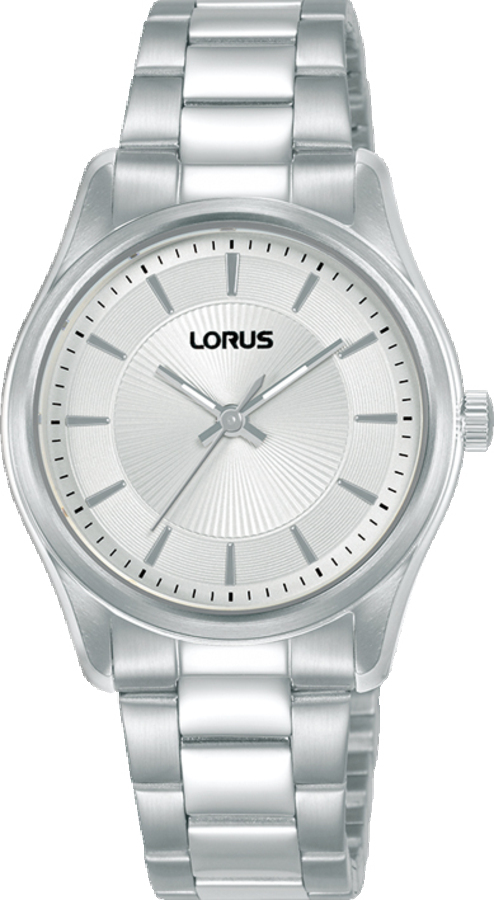 Dit is een dameshorloge van het merk Lorus. Het is een analoog horloge gemaakt van staal. De diameter van de kast is 31 mm en de kast is 8.1 mm dik.
De verdere specificaties van het horloge zijn als volgt:
Kastvorm: rond
Kastkleur: zilverkleurig
Kastmateriaal: staal
Bandbreedte: 16 mm
Bandlengte: 216 mm
Sluiting: vouwsluiting met drukker
Wijzerplaatkleur: wit
Glassoort: hardlex mineraal glas
Waterdichtheid: 5 ATM
Techniek: quartz