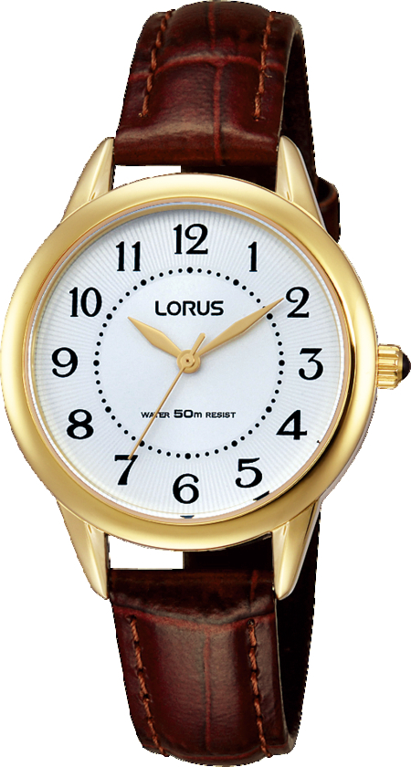 Dit is een dameshorloge van het merk Lorus. Het is een analoog horloge gemaakt van metaal. De diameter van de kast is 30 mm mm en de kast is 8 mm mm dik.
De verdere specificaties van het horloge zijn als volgt:
Kastvorm: rond
Kastkleur: goudkleurig
Kastmateriaal: metaal
Bandbreedte: 12 mm
Bandlengte: 220 mm
Sluiting: gesp
Wijzerplaatkleur: wit
Glassoort: hardlex mineraal glas
Waterdichtheid: 5 ATM
Techniek: quartz