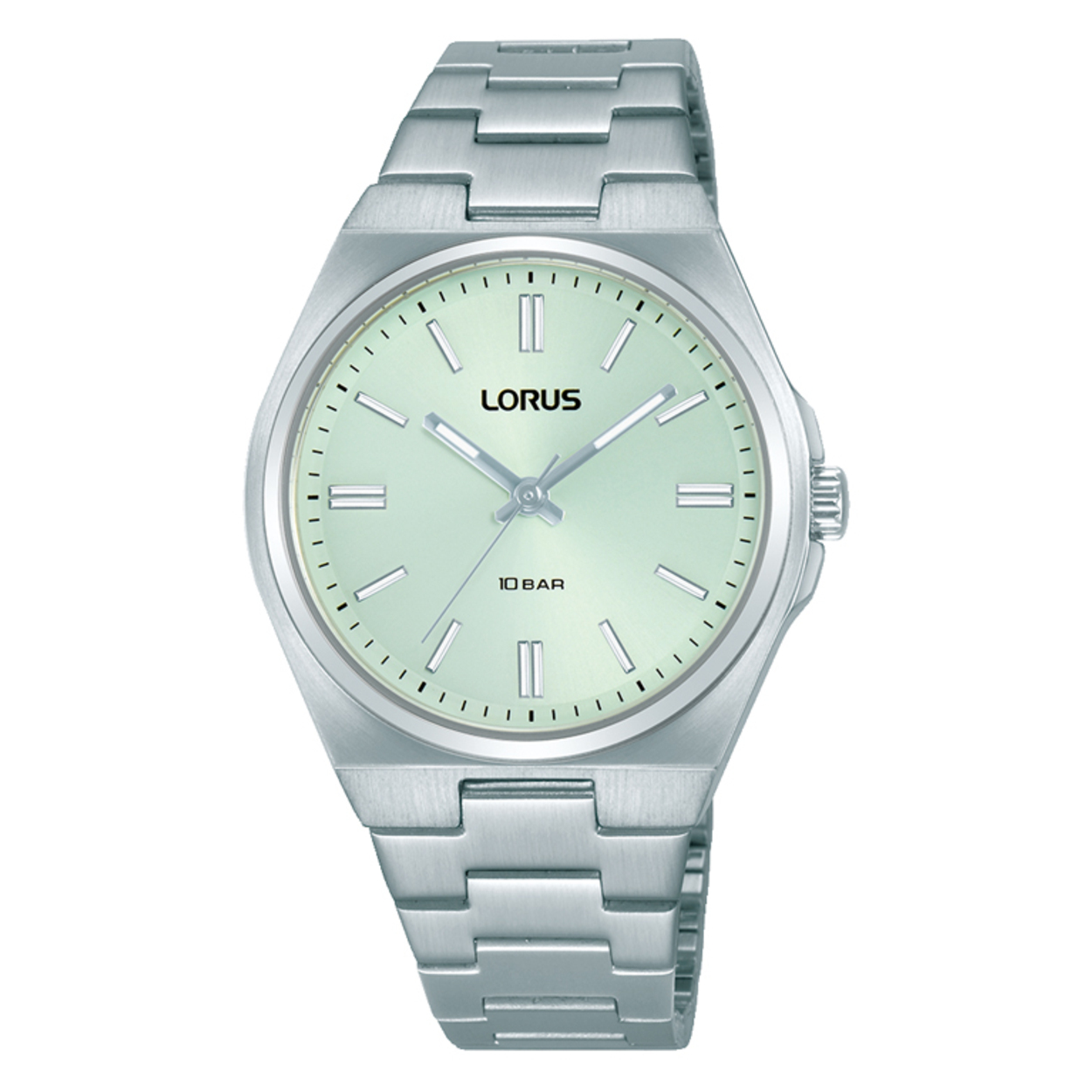 Dit is een dameshorloge van het merk Lorus. Het is een analoog horloge gemaakt van staal. De diameter van de kast is 34 mm en de kast is 9.6 mm dik.
De verdere specificaties van het horloge zijn als volgt:
Kastvorm: rond
Kastkleur: zilverkleurig
Kastmateriaal: staal
Sluiting: vouwsluiting met drukker
Wijzerplaatkleur: groen
Glassoort: hardlex mineraal glas
Waterdichtheid: 10 ATM
Techniek: quartz