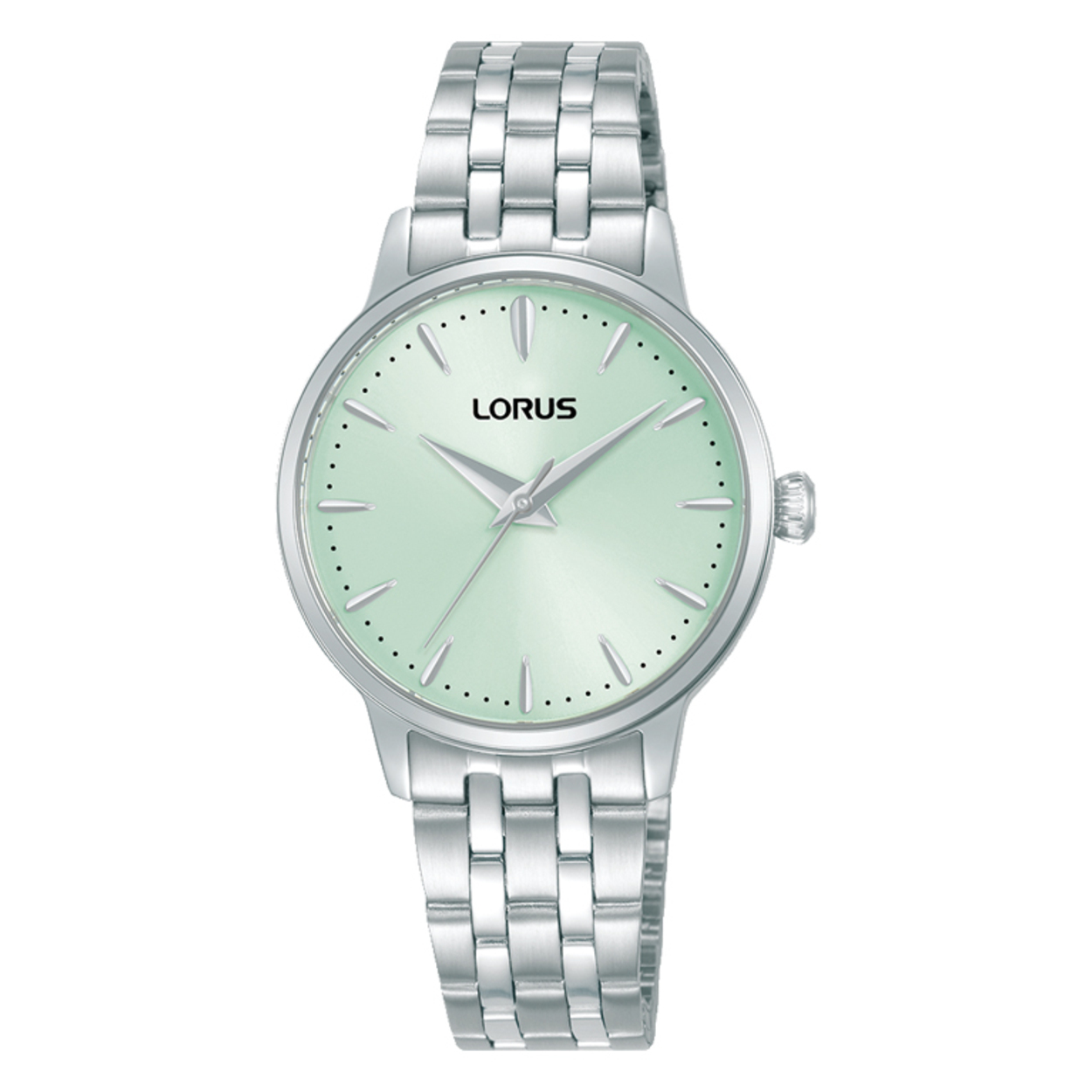 Dit is een dameshorloge van het merk Lorus. Het is een analoog horloge gemaakt van staal. De diameter van de kast is 30 mm en de kast is 7.8 mm dik.
De verdere specificaties van het horloge zijn als volgt:
Kastvorm: rond
Kastkleur: zilverkleurig
Kastmateriaal: staal
Sluiting: vouwsluiting met drukker
Wijzerplaatkleur: groen
Glassoort: hardlex mineraal glas
Waterdichtheid: 5 ATM
Techniek: quartz