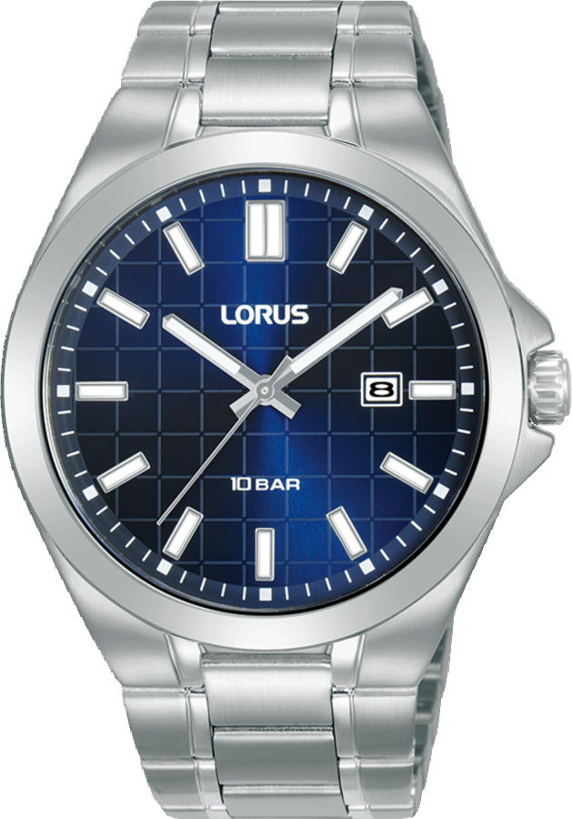 Dit is een herenhorloge van het merk Lorus. Het is een analoog horloge gemaakt van staal. De diameter van de kast is 42 mm en de kast is 11 mm dik.
De verdere specificaties van het horloge zijn als volgt:
Kastvorm: rond
Kastkleur: zilverkleurig
Kastmateriaal: staal
Bandbreedte: 20 mm
Bandlengte: 257 mm
Sluiting: vouwsluiting met drukker
Wijzerplaatkleur: blauw
Glassoort: hardlex mineraal glas
Waterdichtheid: 10 ATM
Techniek: quartz