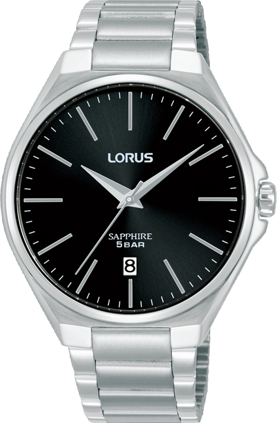 Dit is een herenhorloge van het merk Lorus. Het is een analoog horloge gemaakt van staal. De diameter van de kast is 40 mm en de kast is 8 mm dik.
De verdere specificaties van het horloge zijn als volgt:
Kastvorm: rond
Kastkleur: zilverkleurig
Kastmateriaal: staal
Bandbreedte: 18 mm
Bandlengte: 255 mm
Sluiting: vouwsluiting met drukker
Wijzerplaatkleur: zwart
Glassoort: saffier glas
Waterdichtheid: 5 ATM
Techniek: quartz