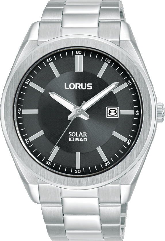 Dit is een herenhorloge van het merk Lorus. Het is een analoog horloge gemaakt van staal. De diameter van de kast is 42.5 mm en de kast is 11 mm dik.
De verdere specificaties van het horloge zijn als volgt:
Kastvorm: rond
Kastkleur: zilverkleurig
Kastmateriaal: staal
Bandbreedte: 22 mm
Bandlengte: 267.5 mm
Sluiting: vouwsluiting met drukker
Wijzerplaatkleur: zwart
Glassoort: hardlex mineraal glas
Waterdichtheid: 10 ATM
Techniek: solar