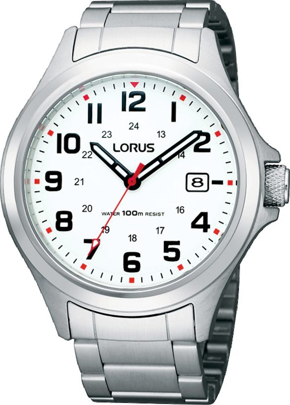 Dit is een herenhorloge van het merk Lorus. Het is een analoog horloge gemaakt van staal. De diameter van de kast is 42 mm en de kast is 10.5 mm dik.
De verdere specificaties van het horloge zijn als volgt:
Kastvorm: rond
Kastkleur: zilverkleurig
Kastmateriaal: staal
Bandbreedte: 20 mm
Bandlengte: 257 mm
Sluiting: vouwsluiting met drukker
Wijzerplaatkleur: wit
Glassoort: hardlex mineraal glas
Waterdichtheid: 10 ATM
Techniek: quartz