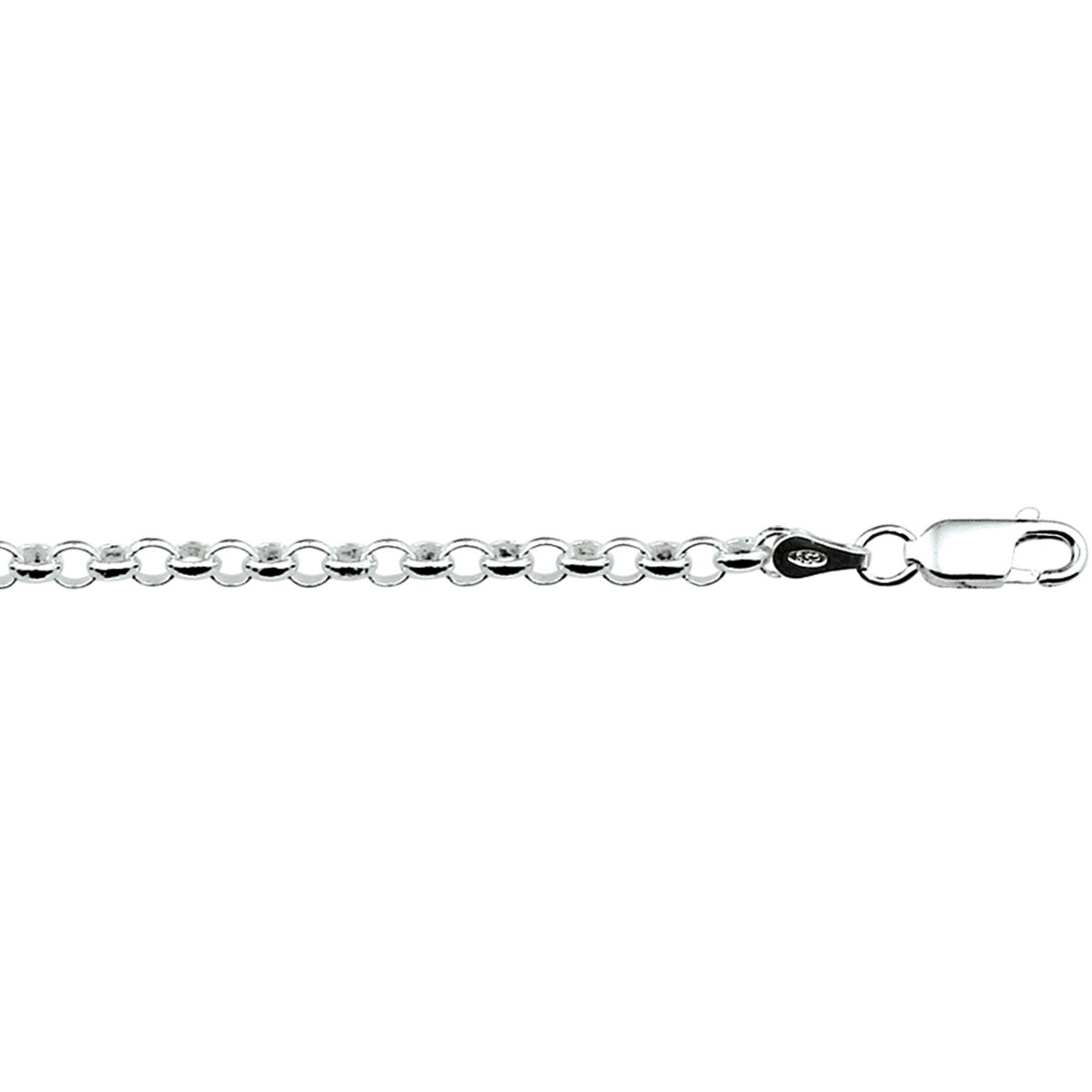 SenS Zilveren Armband Jasseron Schakel Armband 13cm