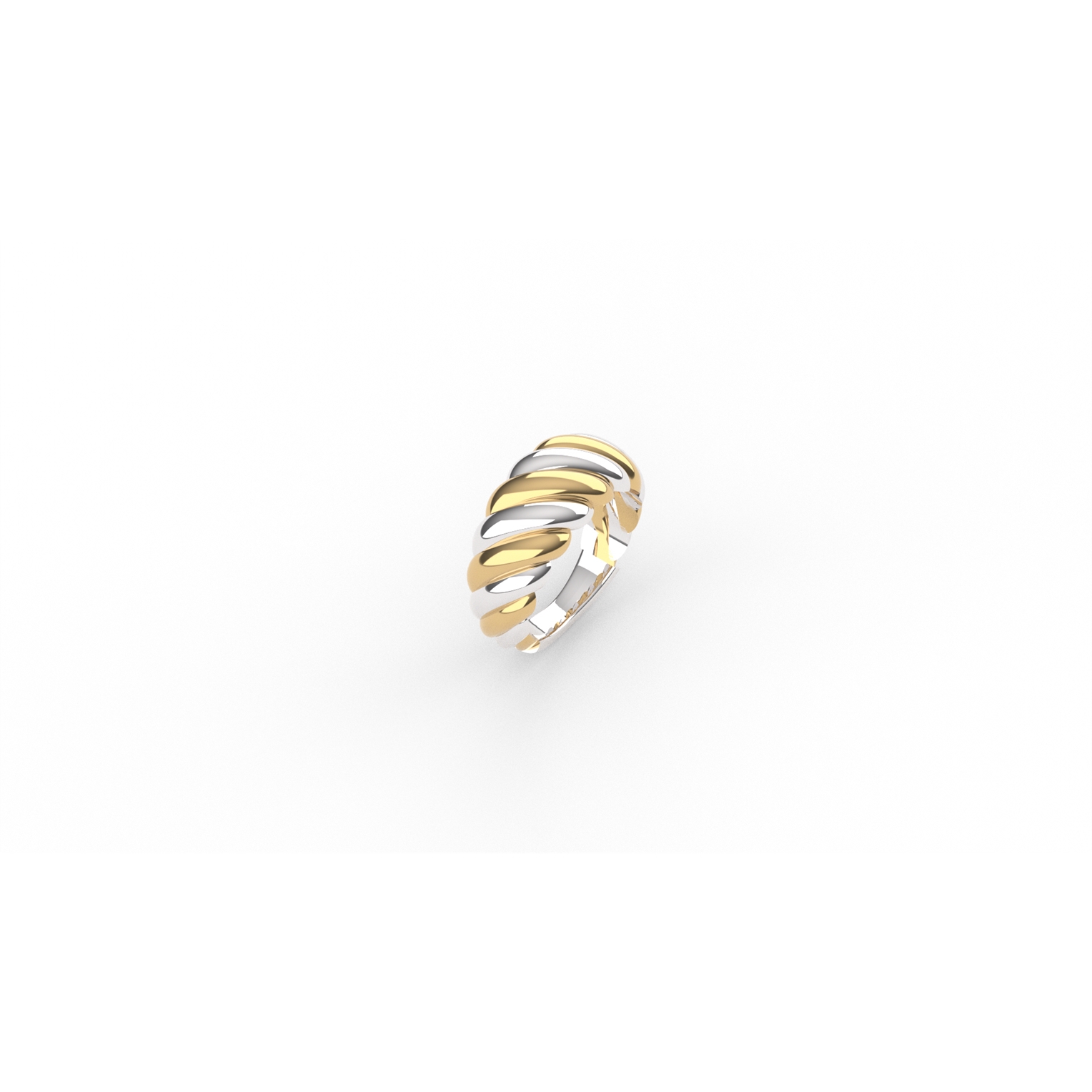 Ti sento ring zilver verguld maat 58 | 12379SY