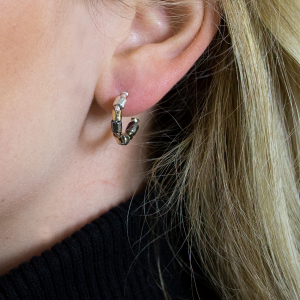 Creool zilver oxy/Goldfilled