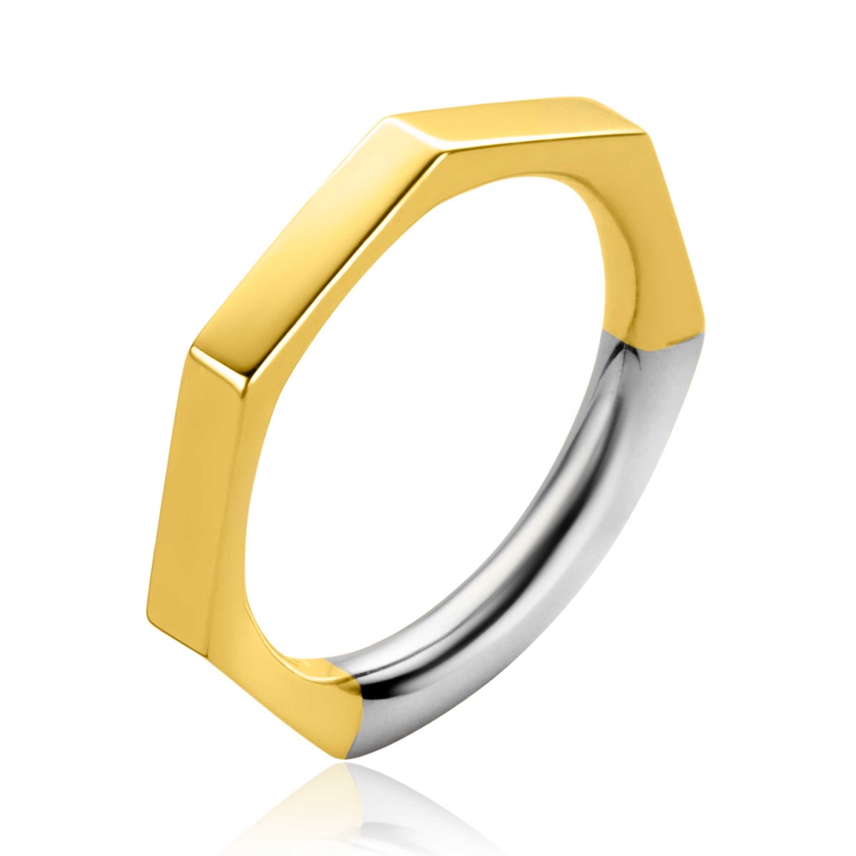 Dit is een ring van het merk Zinzi. De ring is  van kleur en gemaakt van zilver. 