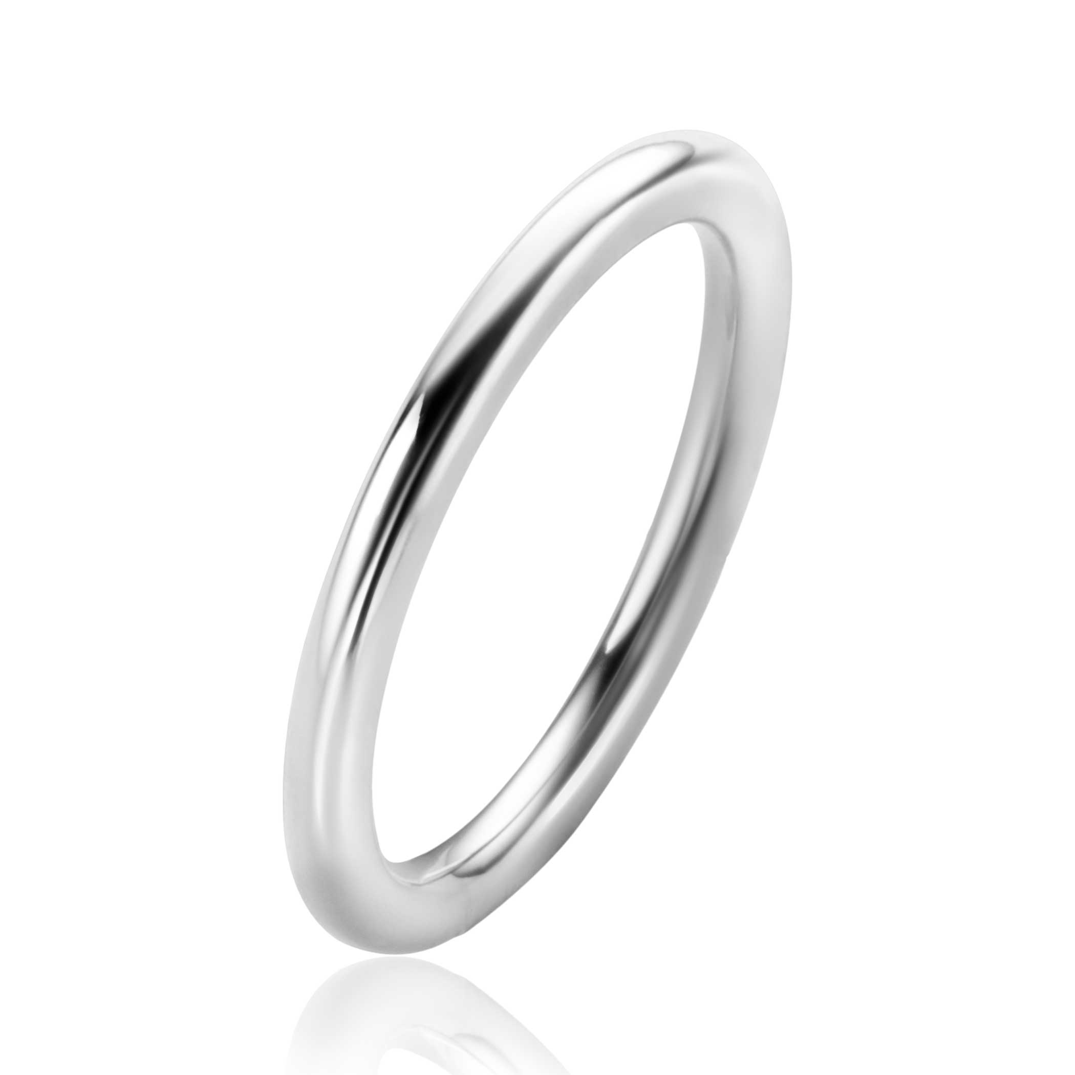zinzi zilveren aanschuifring glad ronde buis (deze ring valt onder de actie 3=2 aanschuifringen)