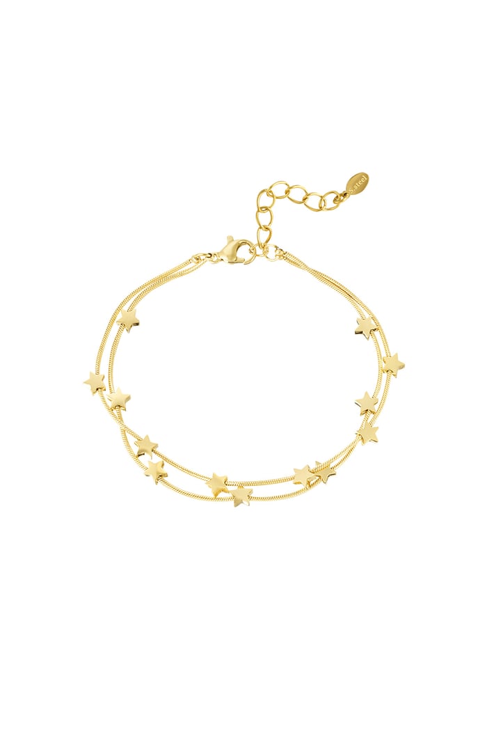 Catch the stars bracelet - Gold color