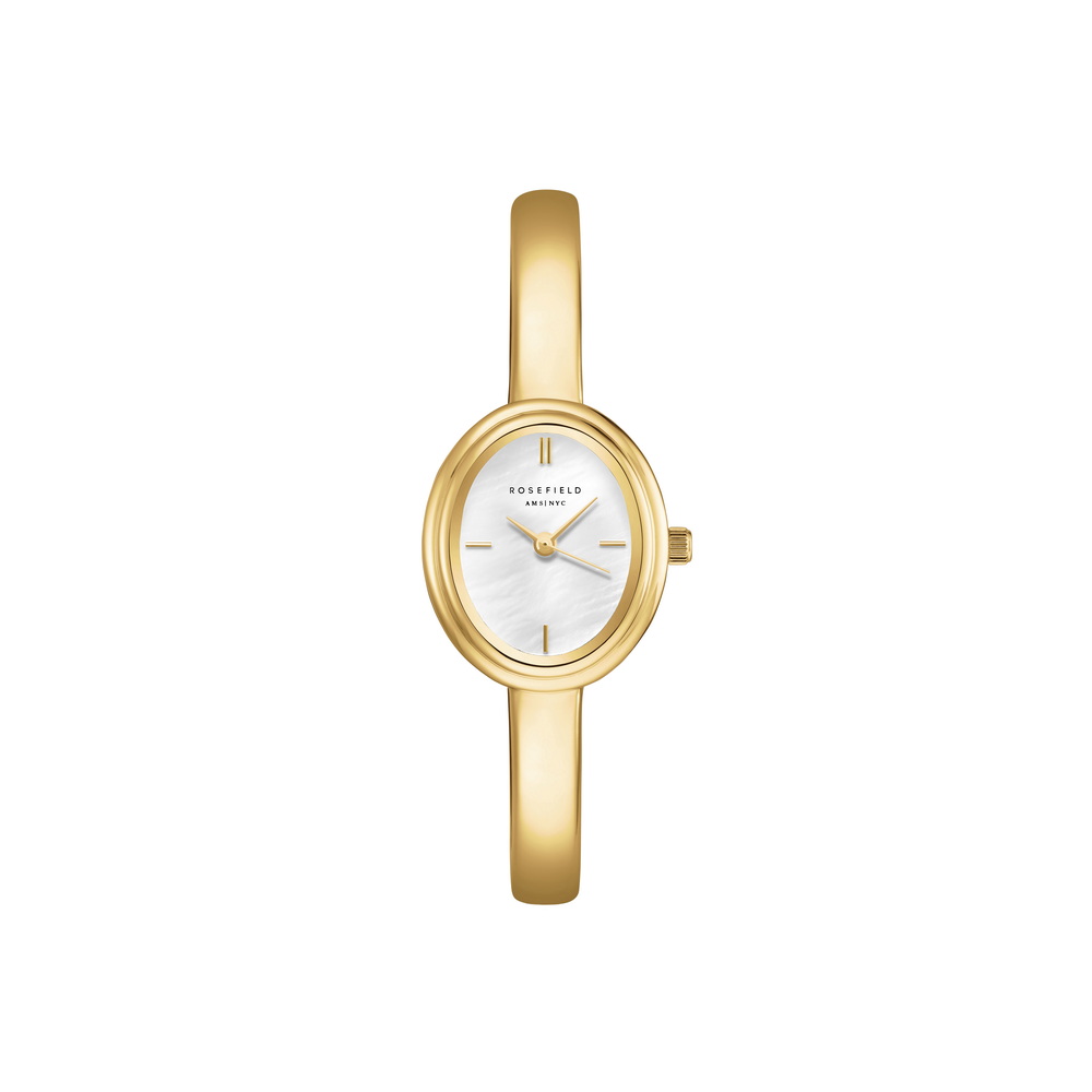 Rosefield horloge, Bangle Oval Gold