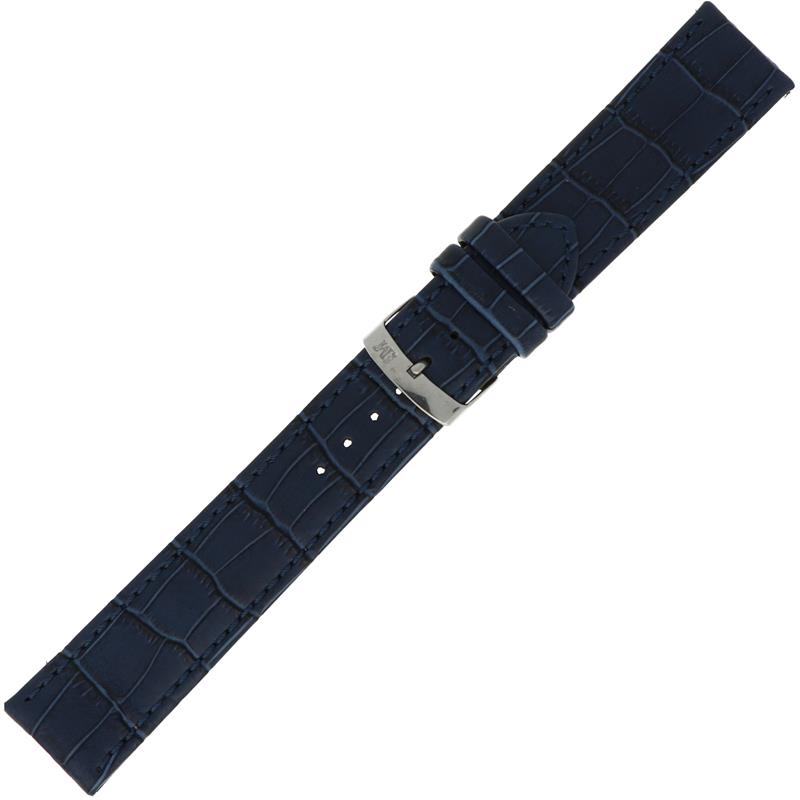 Dit Morellato Horlogebandje heeft een stijlvolle croco print in het blauw. Het is geschikt voor horloges met een kastbreedte van 14mm. De band is gemaakt van hoogwaardig materiaal en heeft een luxe uitstraling. Draag dit bandje voor een chique en trendy look. Combineer het met een horloge in zilver of goud voor een sophisticated uitstraling. Maak je outfit compleet met dit mooie accessoire!