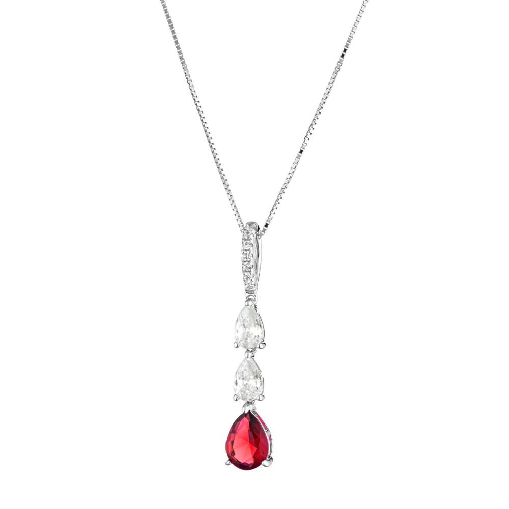 Ketting met hanger in zilver van het merk Marcello Pane 