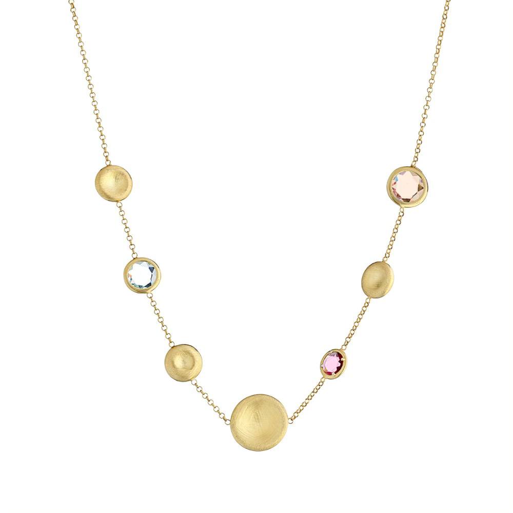 Collier in zilver verguld van het merk Marcello Pane 