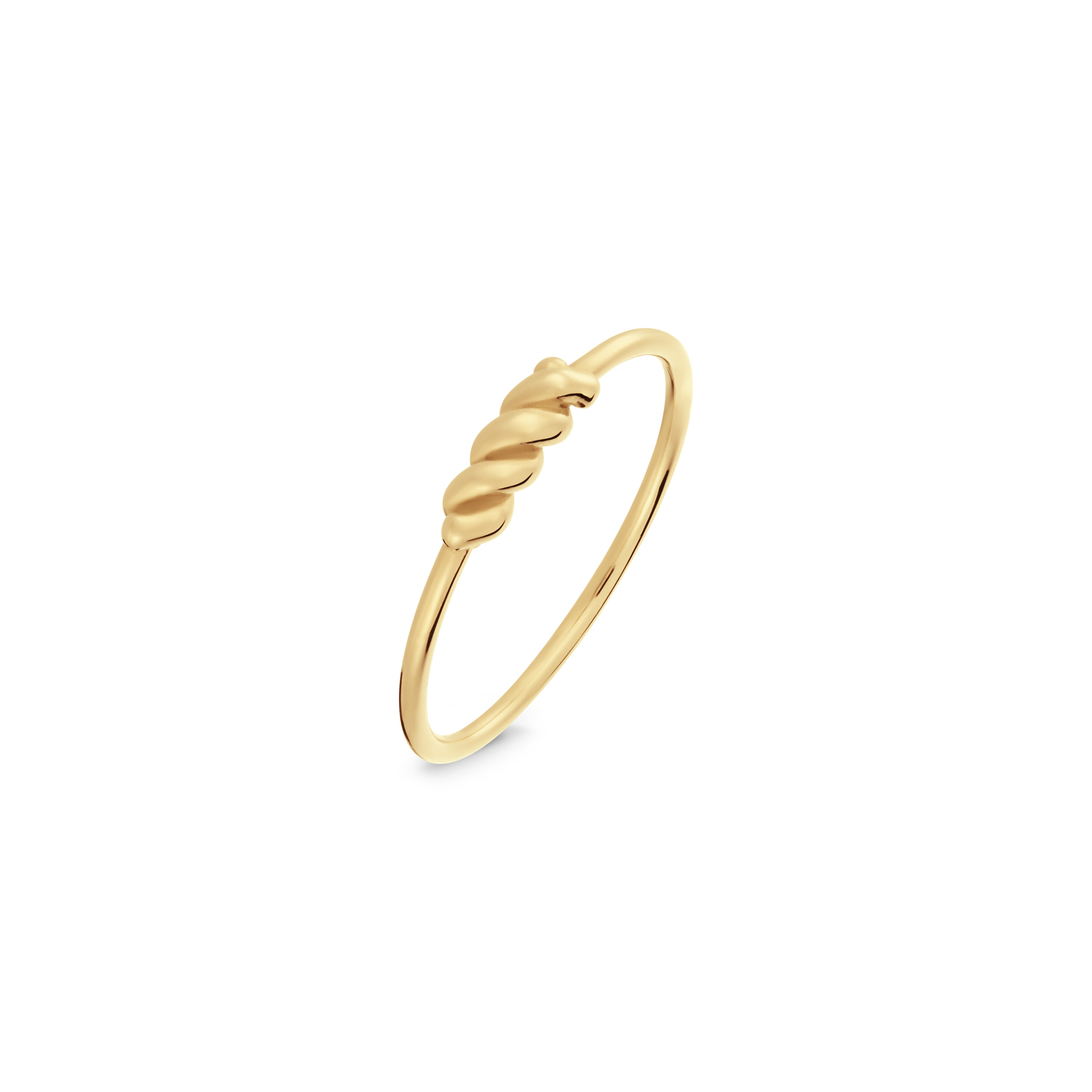 Gouden Ring - twist small