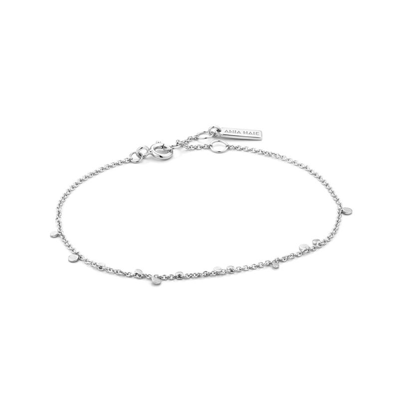 Geometry Class - Geometry Mixed Discs Bracelet Silver