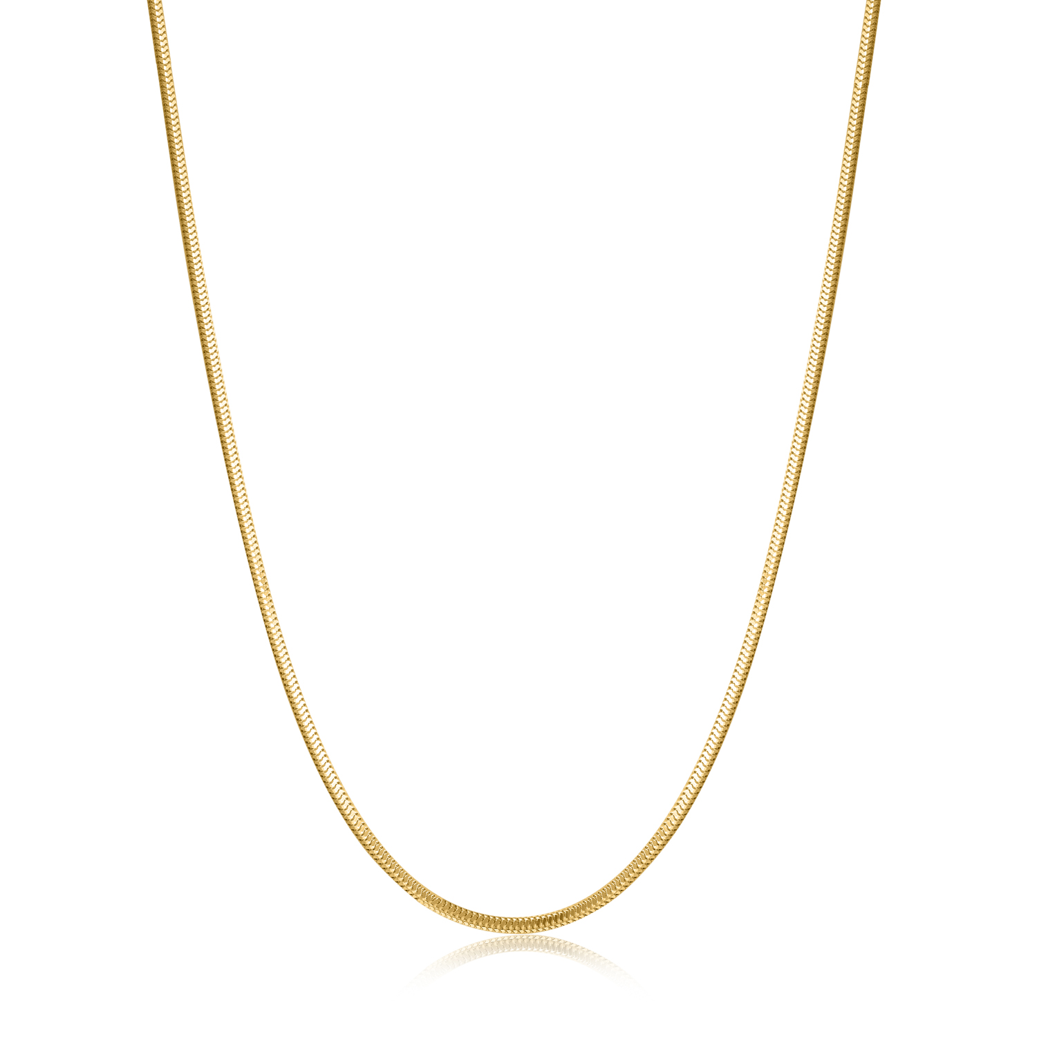 Een iconisch stuk uit de collectie, deze slangenketting! Een essentieel basisstuk voor elke look. Draag de jouwe alleen of combineer hem met een statement ketting.