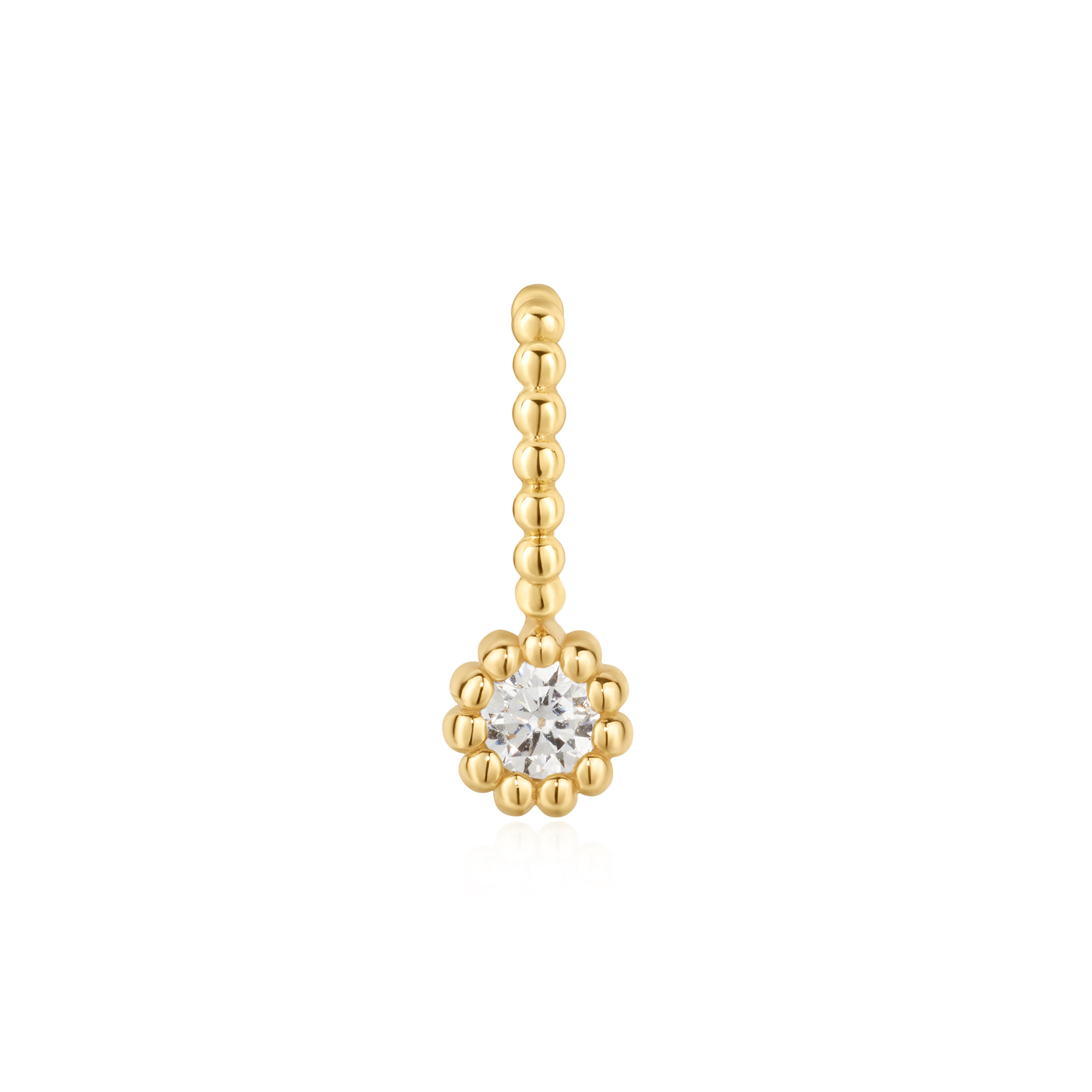 Deze prachtige Ania Haie AHNC060-12 Pop Charms Gld Round armband is gemaakt van verguld zilver en heeft kleine ronde bedeltjes. Het is verfijnd en trendy tegelijk, perfect voor dagelijks gebruik of voor speciale gelegenheden. De armband kan alleen gedragen worden voor een subtiele look of gestapeld met andere armbanden voor een meer opvallende stijl. Voeg deze armband toe aan je sieradencollectie voor een vleugje glamour!
