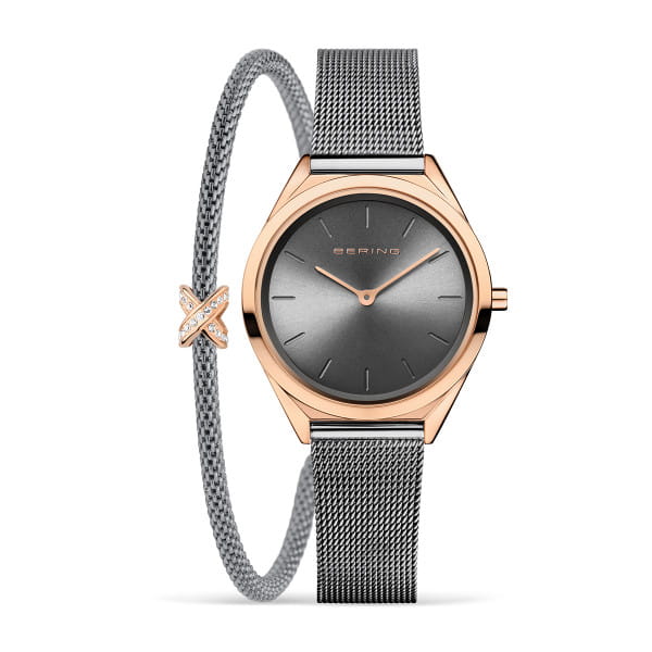 BERING | HORLOGE | ULTRA SLIM | ROSEGOUD GEPOLIJST | 17031-369-GWP190 