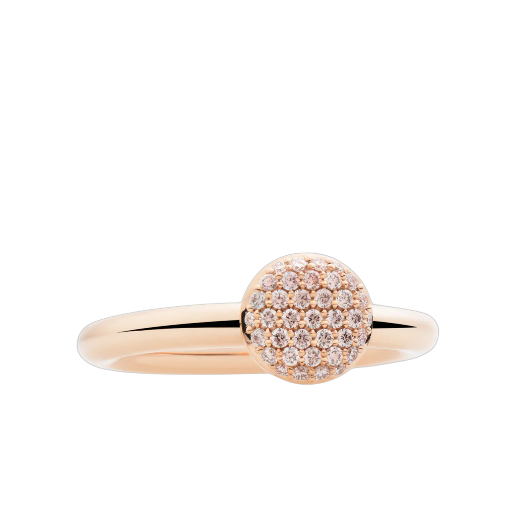 Diamanten zijn je beste vriend en dat geldt ook voor de Champagne diamant die in deze Stardustring is verwerkt.