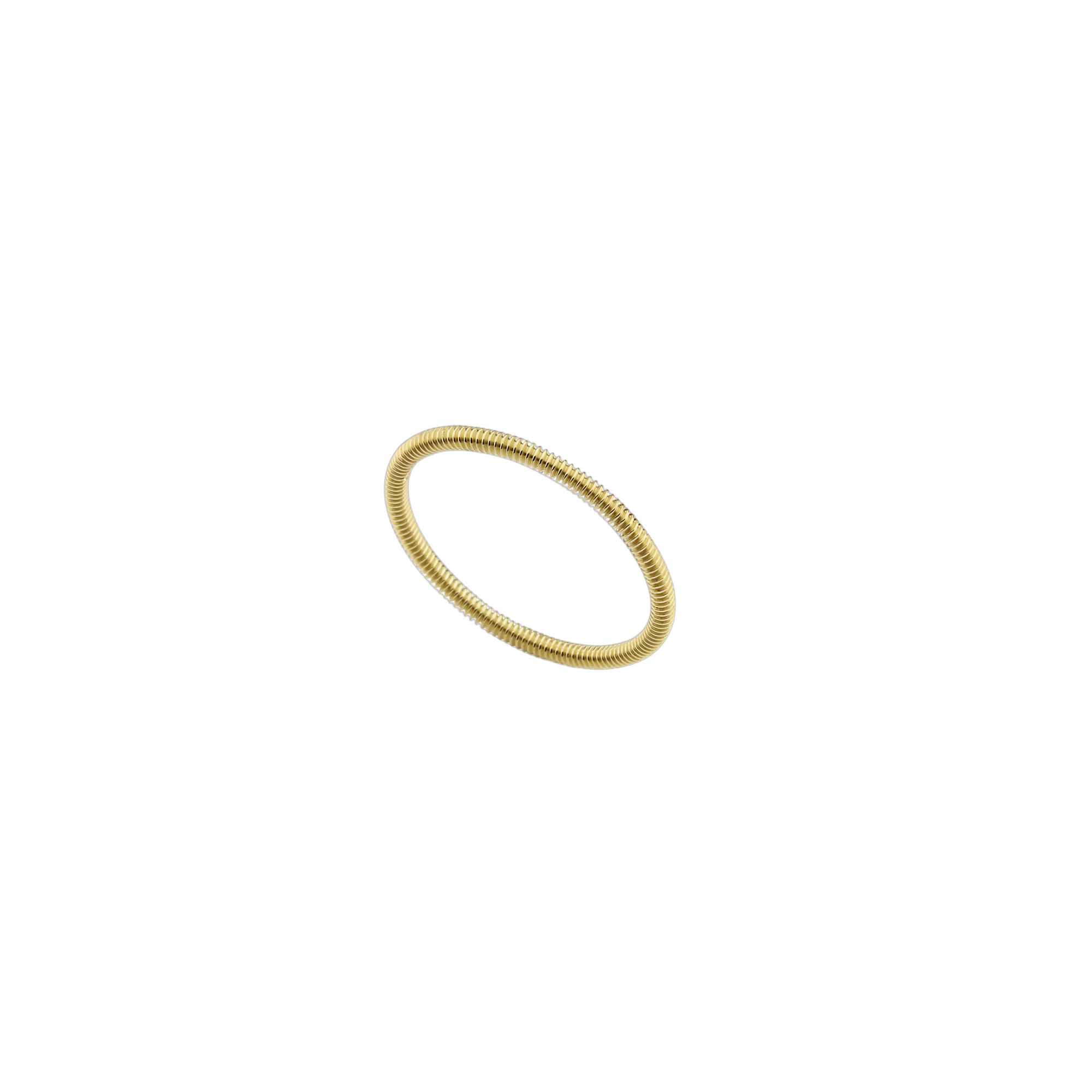 Een 18 krt geelgouden ring Antonio Bernardo model Dany Musical.