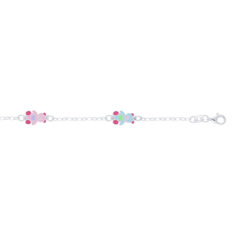 Deze armband is van het merk Lilly. Het is een meisjessieraad gemaakt van zilver. De armband is zilver van kleur.
De verdere specificaties van de armband zijn als volgt:
Soort bewerking: gepolijst
Lengte: 16
Steensoort: Emaille
Steenkleur: Geen steen