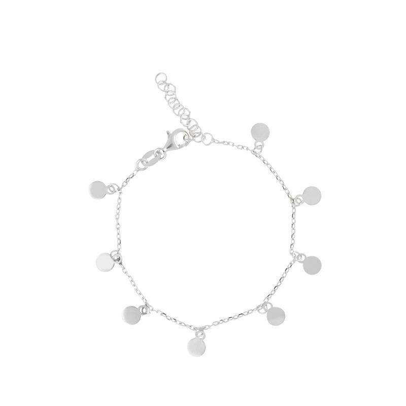 Deze armband is van het merk Lilly. Het is een meisjessieraad gemaakt van zilver. De armband is zilver van kleur.
De verdere specificaties van de armband zijn als volgt:
Soort bewerking: gerhodineerd
Lengte: 17.5
Steensoort: Geen edelsteen
Steenkleur: Geen steen