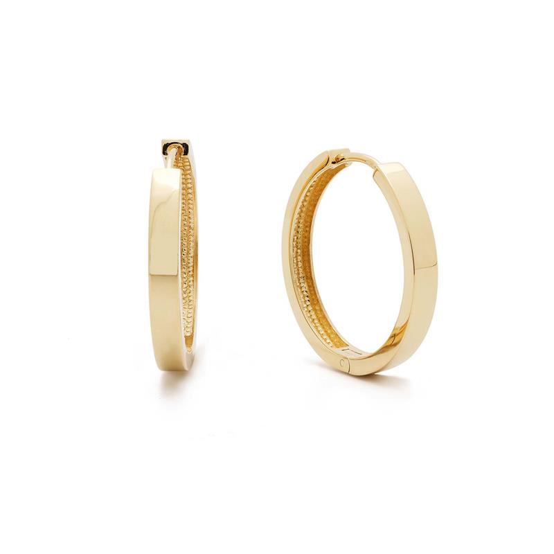 GLOW - 207.0173.20 - Oorringen met klapsluiting - Goud