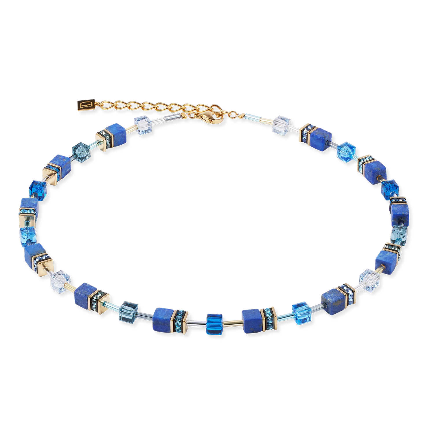 Collier blauw
