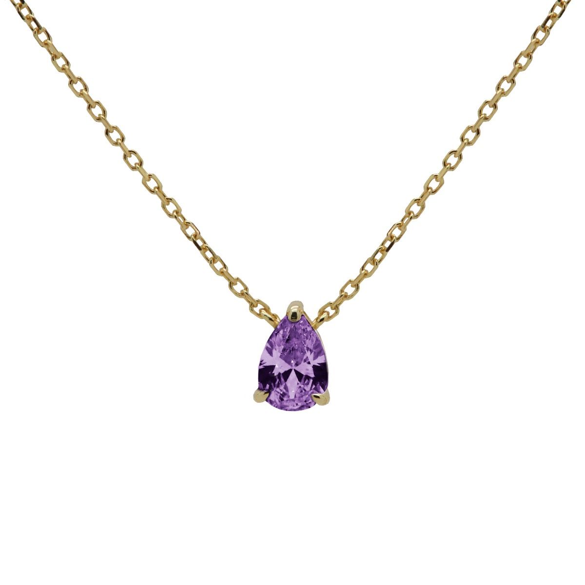 De Karma collier JULIA Lavender Goldplated is een verfijnde halsketting die een vleugje elegantie toevoegt aan elke outfit. Het is gemaakt van goudplaat met lavendertinten, ideaal voor dagelijkse draag of speciale gelegenheden. Draag het solo voor een subtiele look of combineer met andere kettingen voor een gelaagde stijl.