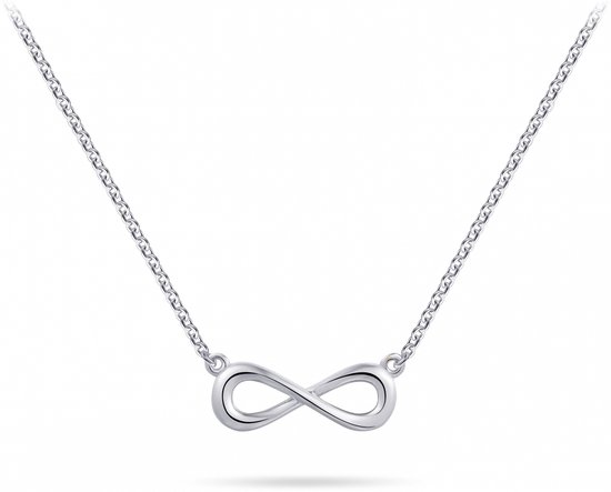 Infinity ketting zilver Gisser