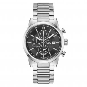 De GC Watches Dress Chronograaf Z61001G2 is een verfijnde horloge voor heren, met chronograaffuncties en een elegant ontwerp. Deze stijlvolle tijdmeter past perfect bij formele en zakelijke kleding. Draag dit horloge bij een pak of nette outfit om je stijlvolle uitstraling te versterken. Een uitstekende keuze voor speciale gelegenheden of belangrijke zakelijke bijeenkomsten.