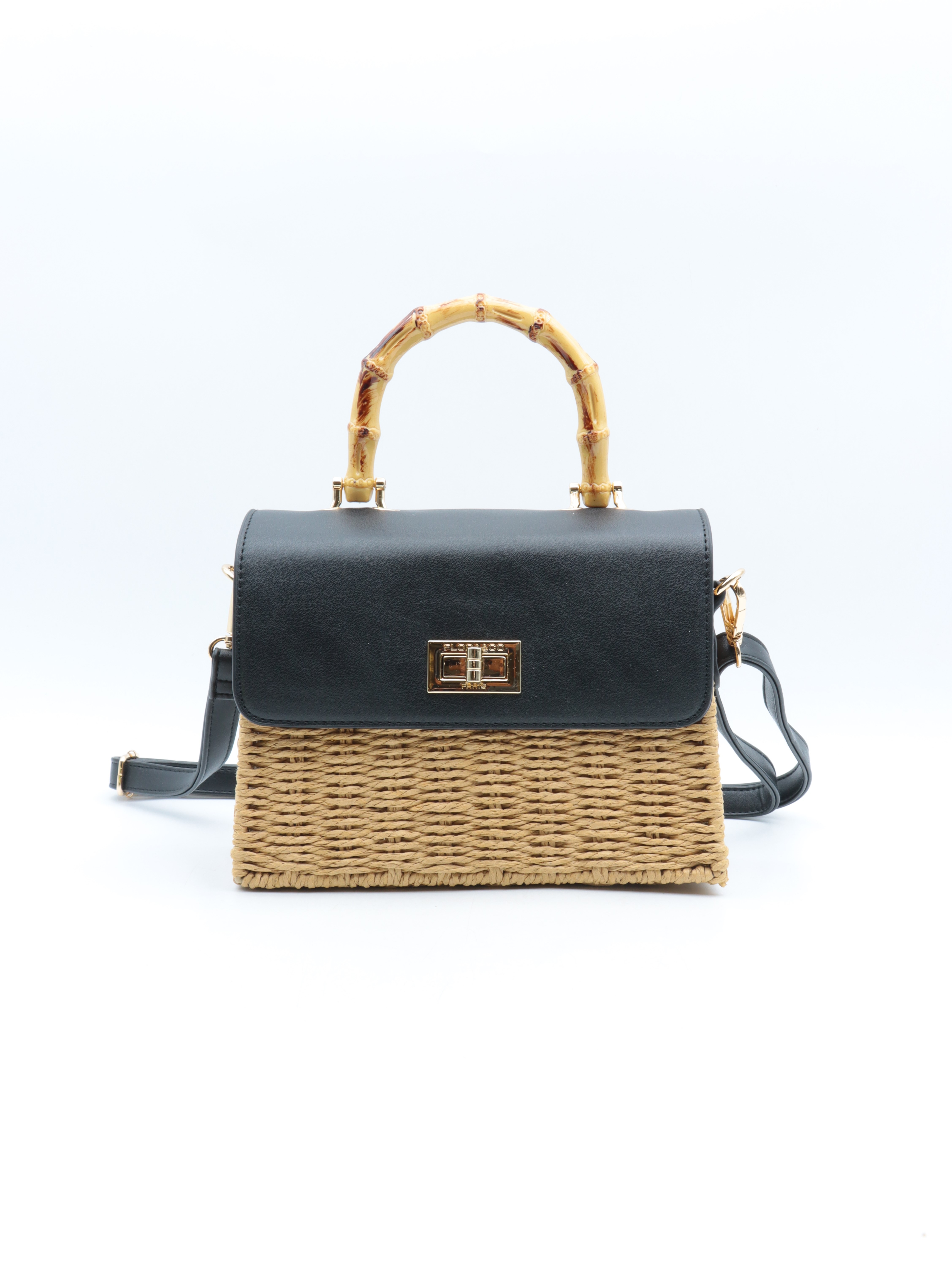 De Flora&CO hand/schoudertas Naturel-Noir (modelnummer C1077-NATUREL/NOIR) is een stijlvolle crossbodytas. Perfect voor dagelijks gebruik dankzij het veelzijdige ontwerp en de comfortabele draagstijl. Draag hem schuin over je lichaam voor een casual look of aan je schouder voor een meer formele uitstraling. Voeg deze veelzijdige tas toe aan je collectie en geniet van zijn praktische elegantie.