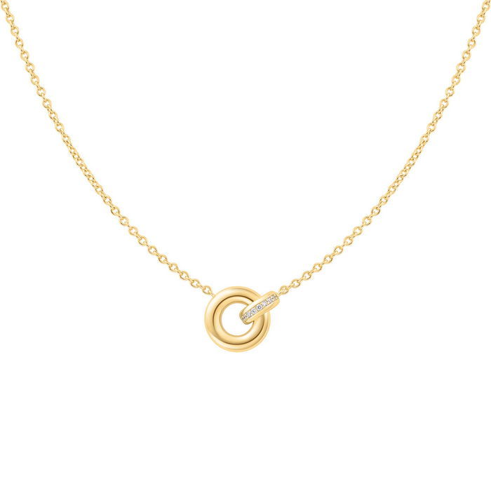 Ania Haie N062-02G Linked Collier Verguld