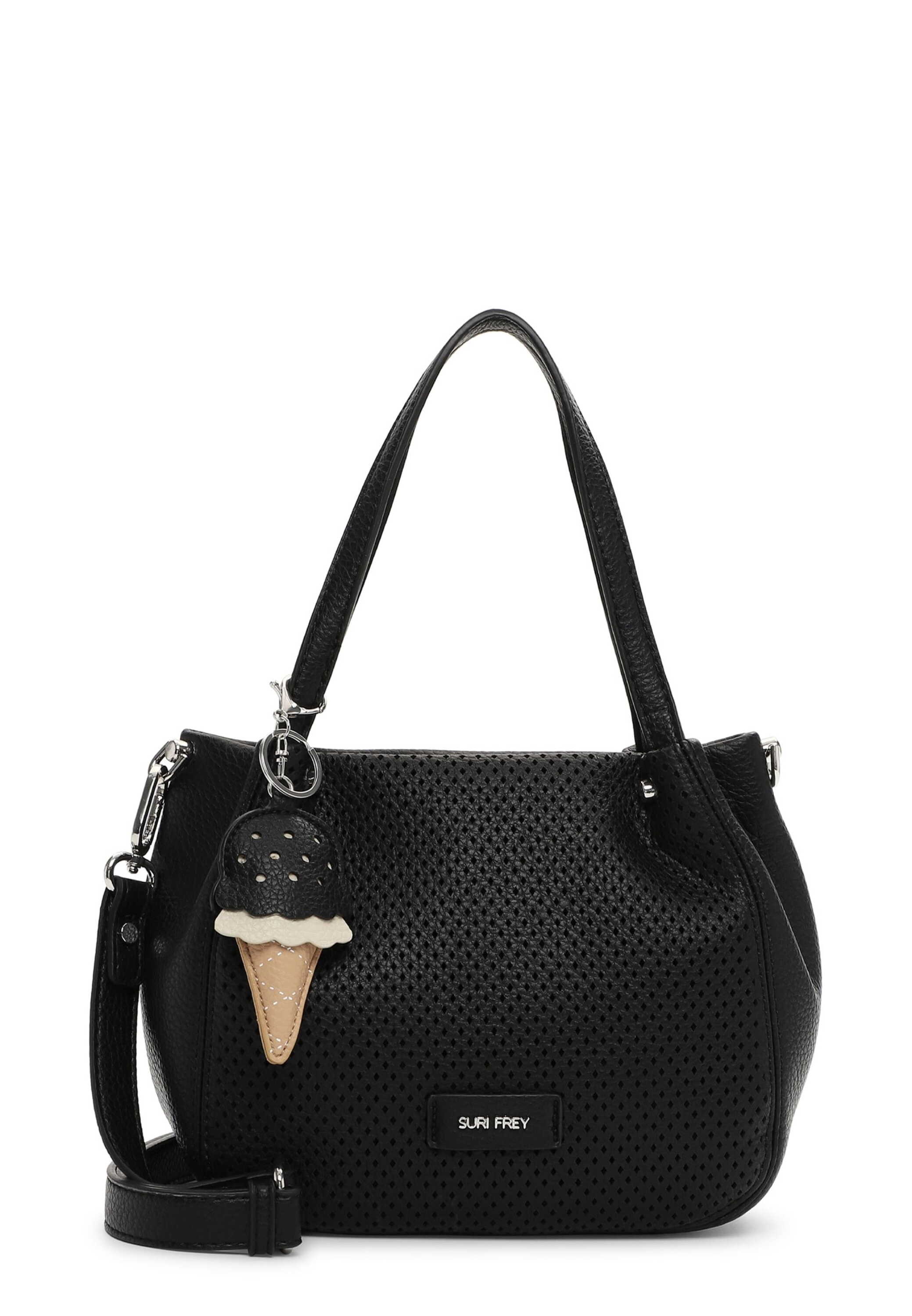 De SFY Cilly Hand/Schoudertas Black, modelnummer 14694.100, is een veelzijdige handtas van een onbekend merk. Met een categorie van "TASSEN" en een type "Crossbody/handtas", is het een ideale keuze voor dagelijks gebruik. Draag deze tas schuin over het lichaam voor een comfortabele of in de hand als stijlvolle look. Perfect voor elke gelegenheid!

100% Vegan

Afmetingen:
Hoogte 21.5cm x breed 23cm x diep 11.5cm