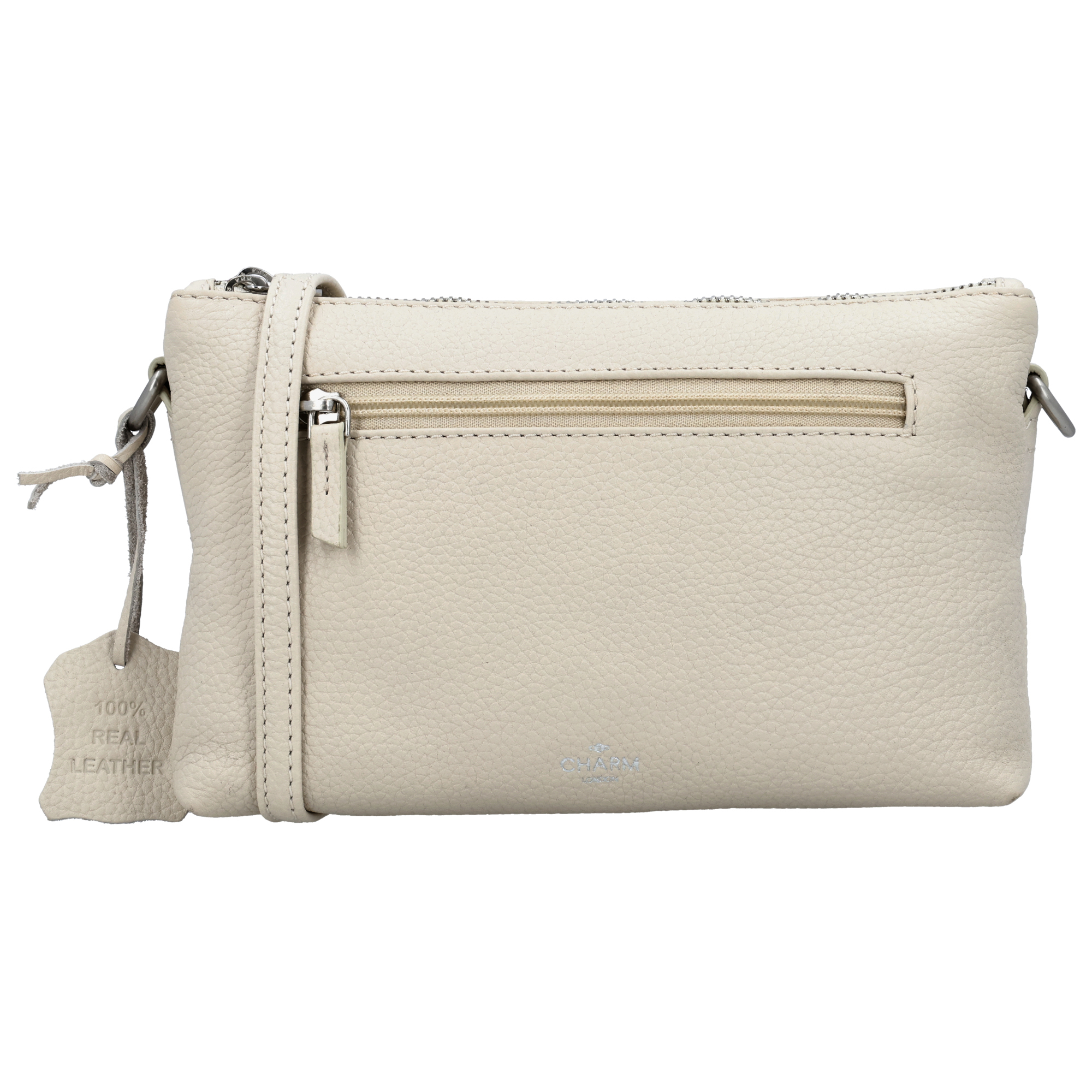 De Charm London Washington Schoudertas - 138 Crème, modelnummer 23728138, is een elegante tas uit de categorie BAGS en BAG_TYPE schoudertassen. Deze stijlvolle tas is perfect voor dagelijks gebruik en kan comfortabel over de schouder gedragen worden. De neutrale crèmekleur maakt hem gemakkelijk te combineren met verschillende outfits, ideaal voor zowel casual als zakelijke gelegenheden.