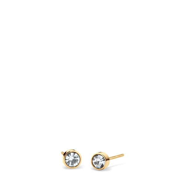 Bering Oorknoppen Staal Goud verguld 709-271-05 