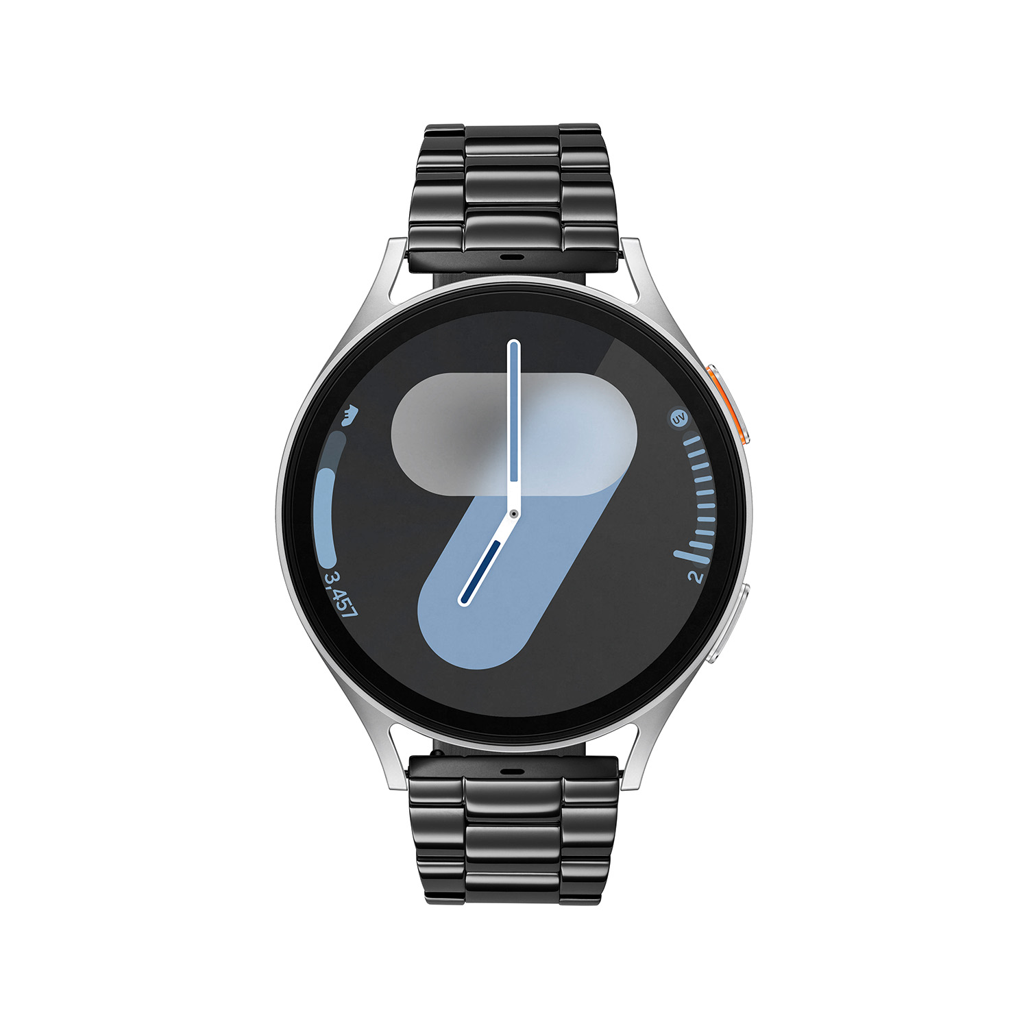 Samsung Galaxy Watch7 SA.L310SBRS Zilver/Zwart 44mm 
De Galaxy Watch combineert de uitstraling van een luxe horloge met de geavanceerde functies van de SAMSUNG smartwatches. De Galaxy Watch7 is de smartwatch met Wear OS van SAMSUNG en heeft genoeg power voor de hele dag dankzij de 3nm-processor. Navigeer nauwkeurig met Dual-Frequency GPS. Houd je hartslag, work-outs en slaap bij met de geavanceerde BioActive Sensor. Galaxy AI gebruikt deze gegevens om waardevolle inzichten over je gezondheid te geven en je welzijn te verbeteren met Energy Score en Wellness Tips. De Galaxy Watch is niet alleen zeer stijlvol, maar ook gebruiksvriendelijk. Nooit meer verdwaald dankzij onze nauwkeurigste gps ooit op een Galaxy Watch. De Galaxy Watch is stof- en spatwaterdicht en 5 ATM gecertificeerd. De extra features, zoals het kompas, hartritme sensor, cycles meter, slaapmeter en nog heel veel meer maken de Galaxy Watch7 nog completer.

De Galaxy Watch heeft een Always On-display, waardoor je geen knop in te drukken om de tijd weer te geven. Het AMOLED-display kan ingesteld worden op een continue tijdsweergave, zodat dag en nacht te zien is hoe laat het is.

Highlights:
- Geschikt voor Android  
- De Galaxy Watch7 heeft een IP68-certificering. Het horloge is 5 ATM
- Dankzij de ingebouwde speaker en microfoon, kan er ook gebeld worden met het horloge
- Ontvang alle berichten van je telefoon op je horloge en reageer direct met quick reply’s
- Herkent meer dan 90 verschillende activiteiten
- Door de verschillende meters en tellers is het mogelijk om onder andere de hartslag, stappen, snelheid, slaap, luchtdruk, stress, hoogte- en diepte te meten
- D.m.v. de ingebouwde GPS, is het mogelijk om offline te navigeren (zonder dat de telefoon in de buurt is)
- Luister zonder smartphone naar muziek met Spotify premium
- Contactloos betalen met de LTE modellen
- Virtueel voice assistent