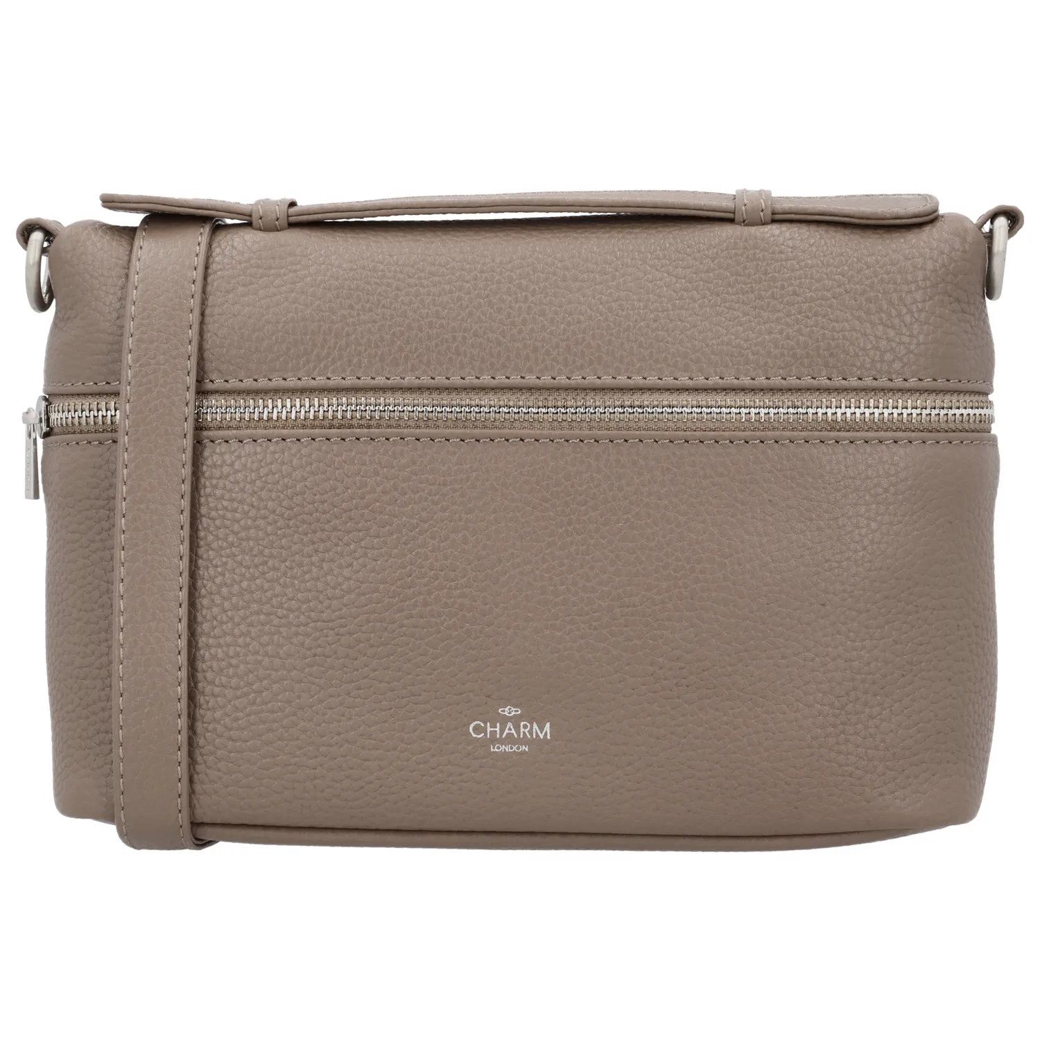 De Charm London Washington Schoudertas - 016 Taupe, modelnummer 23723016, is een stijlvolle en veelzijdige tas die behoort tot de categorie schoudertassen. Ideaal voor dagelijks gebruik, biedt deze tas voldoende ruimte en comfort. Draag hem nonchalant over je schouder voor een casual look of elegant aan de hand voor een meer verfijnde uitstraling.