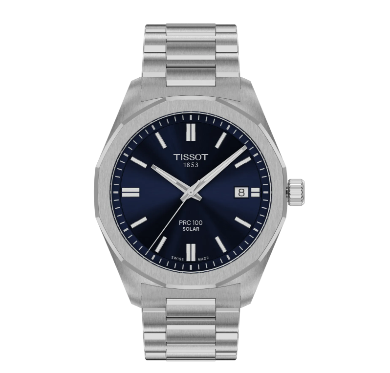 De Tissot PRC Solar T1514221104100 is een elegant horloge met een polsontwerp. Met een kast van roestvrij staal, een zilverkleurige band, en een datumfunctie, biedt het stijl en functionaliteit. Het horloge heeft een omtrek van 39 mm. Draag dit horloge bij formele of zakelijke gelegenheden voor een verfijnde look.