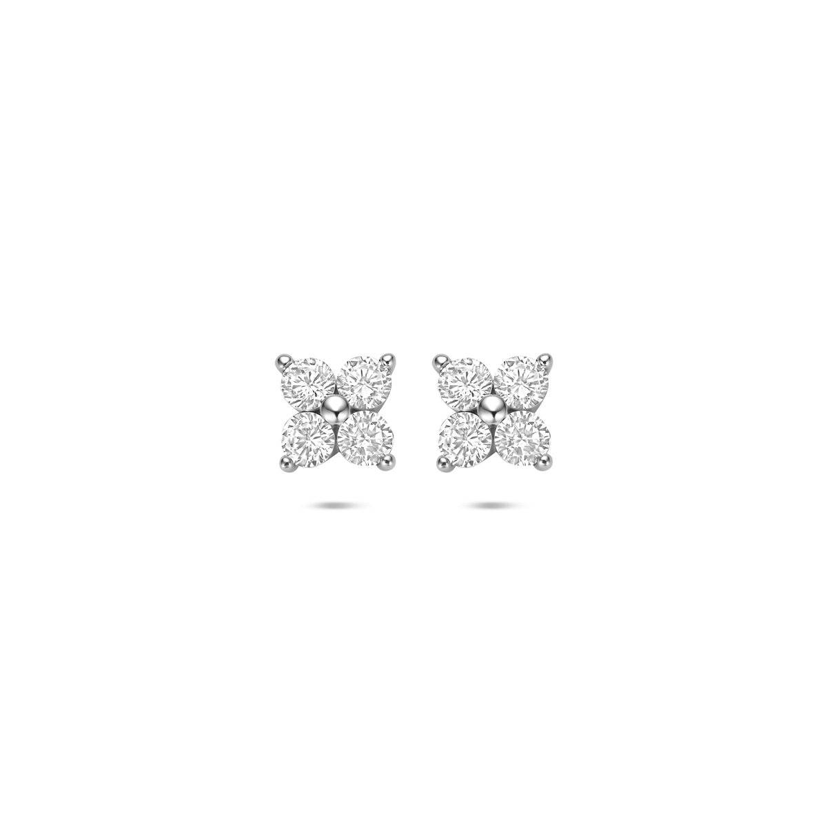 Deze prachtige Gerhodineerd 925 zilveren oorknoppen, versierd met schitterende zirkonia, bieden een elegante uitstraling aan elke outfit. Gemaakt van hoogwaardig zilver en licht in gewicht (1,02 gram), met een breedte van 6,5 mm. Perfect voor dagelijks gebruik en speciale gelegenheden. Draag ze met opgeheven hoofd voor een verfijnde finishing touch aan je look.