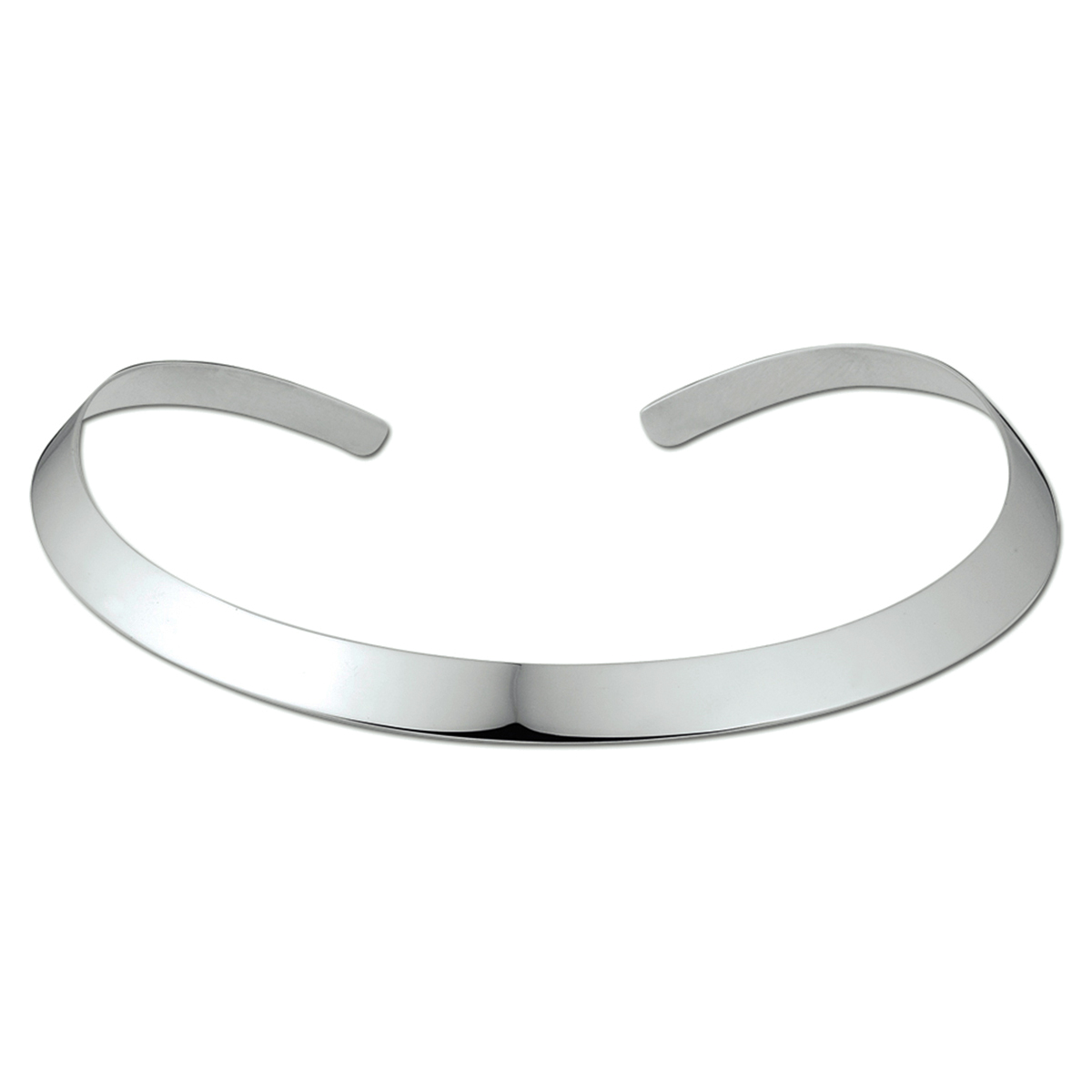 Beschrijving: Zilveren spang collier. 
Verpakt per: 1
Doelgroep: dames
Breedte: 11 mm