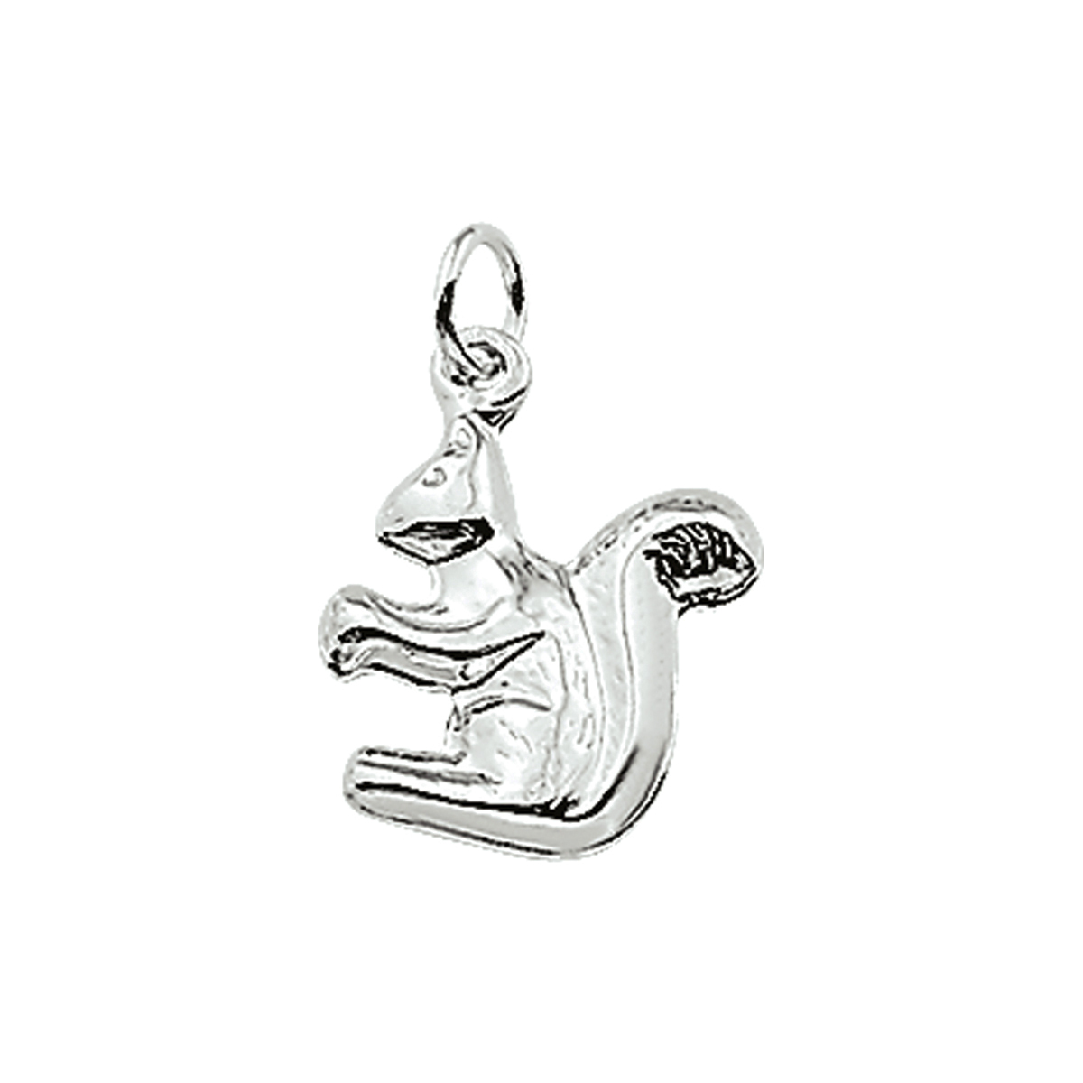925 zilver | eekhoorn 8mm | hanger/bedel