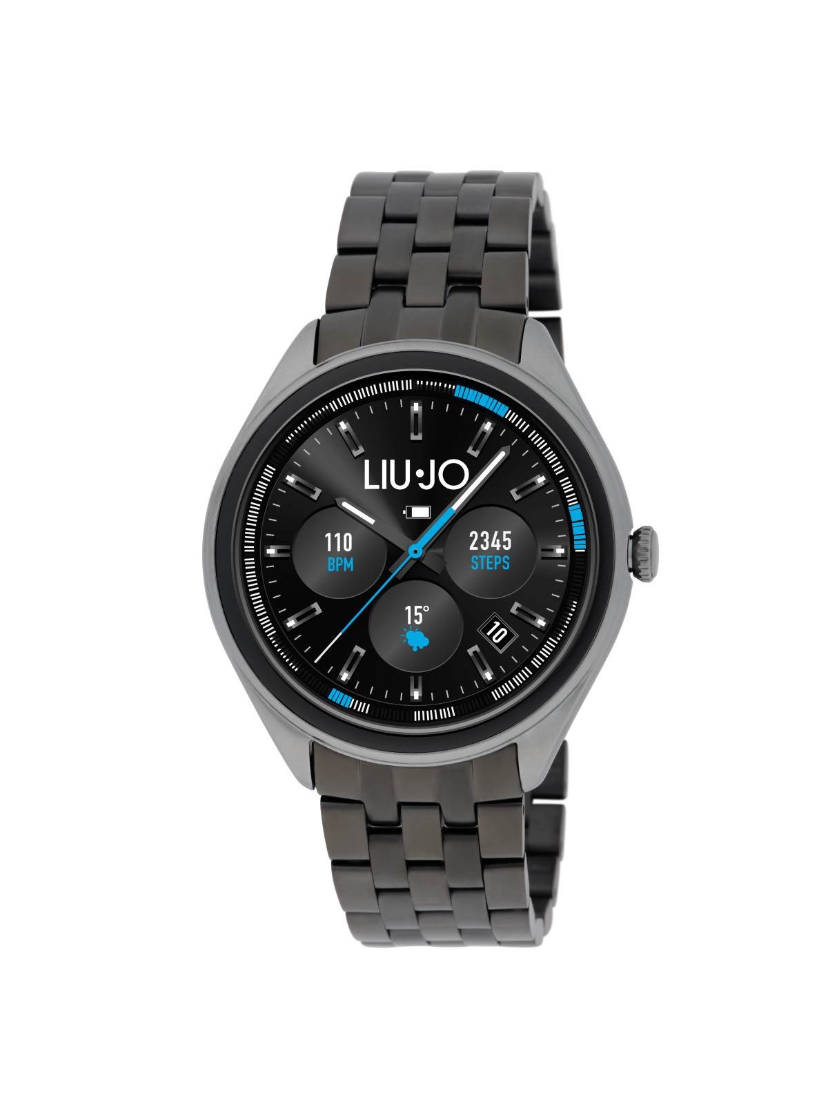 De Liu Jo SWLJ160 smartwatch is je perfecte personal assistent in een charmant, eigentijds jasje. Functioneel, vriendelijk in gebruik en met een intuïtieve interface is deze smartwatch compatible met zowel Android als Apple smartphone.