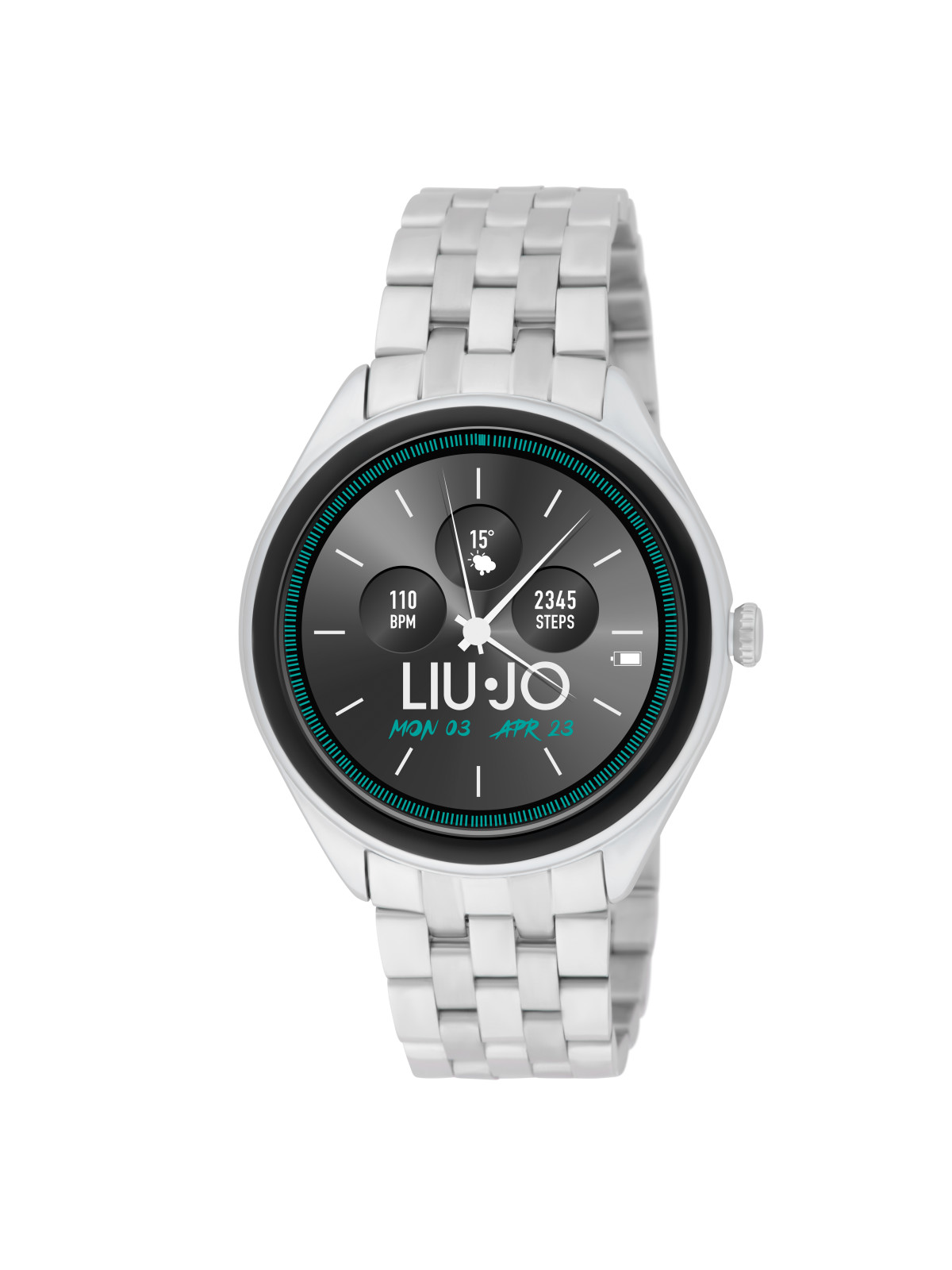 De Liu Jo SWLJ159 smartwatch is je perfecte personal assistent in een charmant, eigentijds jasje. Functioneel, vriendelijk in gebruik en met een intuïtieve interface is deze smartwatch compatible met zowel Android als Apple smartphone. 