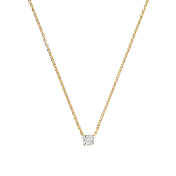 Ervaar tijdloze elegantie met de TI SENTO ketting 34087ZY, een verfijnd en delicaat sieraad, vakkundig vervaardigd van hoogwaardig 925 sterling zilver en verguld. De ketting heeft een enkele, stralende cubic zirconia steen, elegant gezet in een verfijnde vierpoots zetting die de steen bij elke beweging laat schitteren. Het minimalistische ontwerp maakt het de perfecte accessoire voor dagelijks gebruik, of om elke speciale gelegenheid moeiteloos te verfraaien met een vleugje verfijnde glamour. Ontworpen met zorg voor de gevoelige huid, zorgt deze nikkelvrije en hypoallergene ketting voor langdurig comfort, waardoor het net zo zacht is als het prachtig is.
