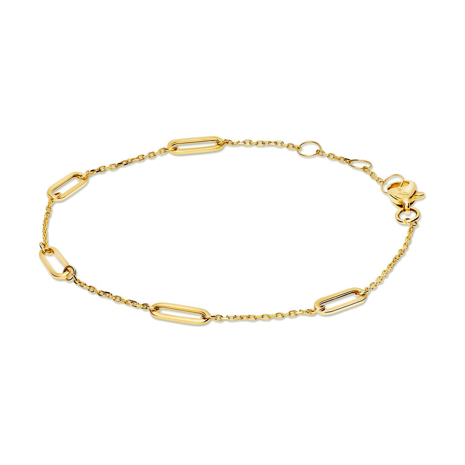 Jackie Las Ramblas Bracelet
Een variant op de klassieke schakelarmband: de Las Ramblas Bracelet. Gemaakt van 14K goud en het perfecte stuk om te combineren met de bijpassende Las Ramblas Necklace. We love it!

In Love With Barcelona
Zon, stand, tapas, sangria en kunst. Sí, Barcelona! Jackie heeft tijdens haar reis naar Spanje inspiratie opgedaan in de wereldstad Barcelona. De Gaudí huizen, de kunstwerken in het gekleurde Parc Güell en natuurlijk de adembenemende Sagrada Família: elke plek was nog mooier dan zij zich had voorgesteld. Deze stad heeft een plekje in Jackie’s hart veroverd. Ontdek nu de nieuwe 14 karaat gouden sieradencollectie ‘In Love With Barcelona’. 

Specificaties
- Armband
- Materiaal: 14 Karaat - Geelgoud - 585
- Lengte verstelbaar: 16 - 17 - 18cm 
- Artikelnummer: JKB23.301