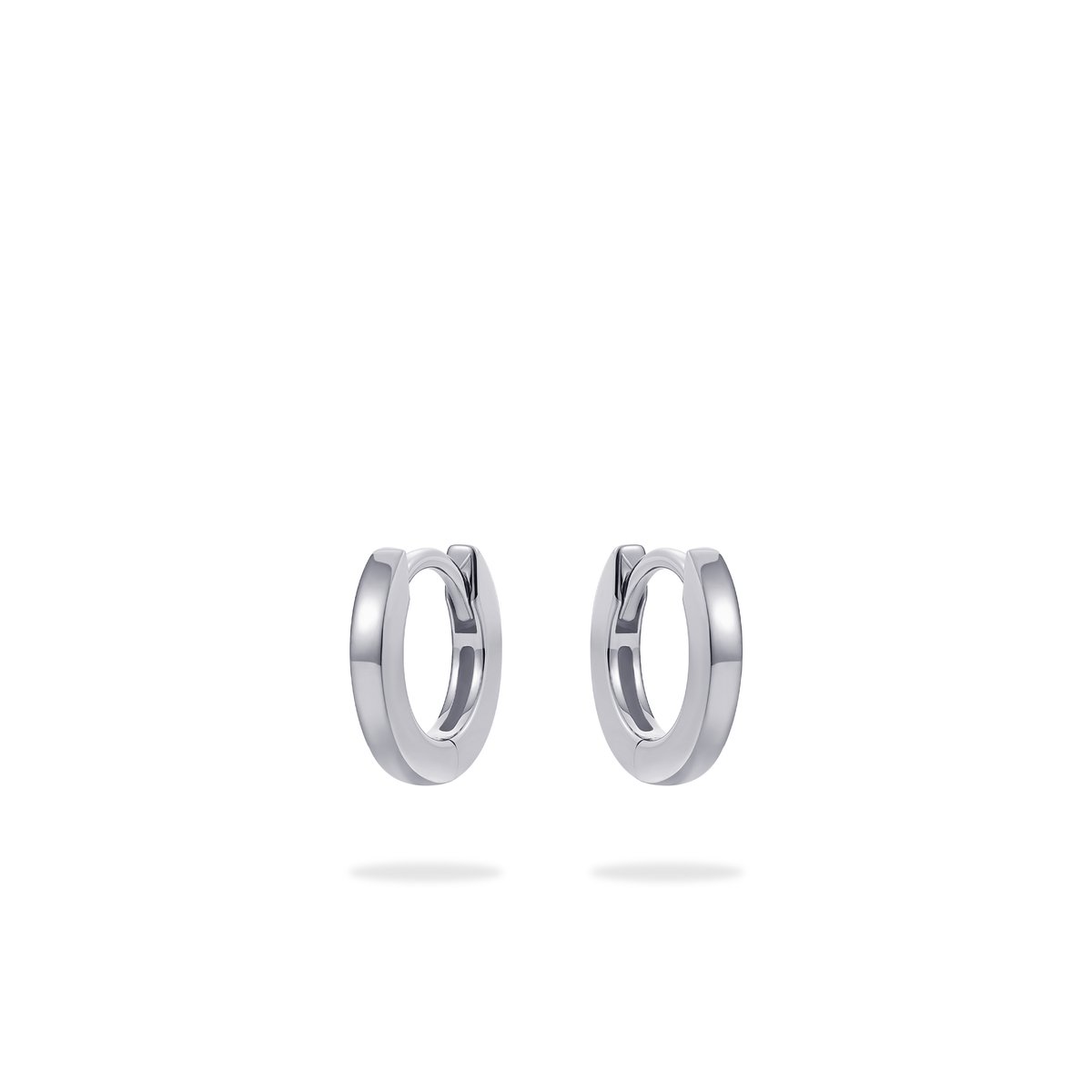 Gisser Jewels - Dames - Oorringen - KCG2/12 - 925 Zilver - 12 mm